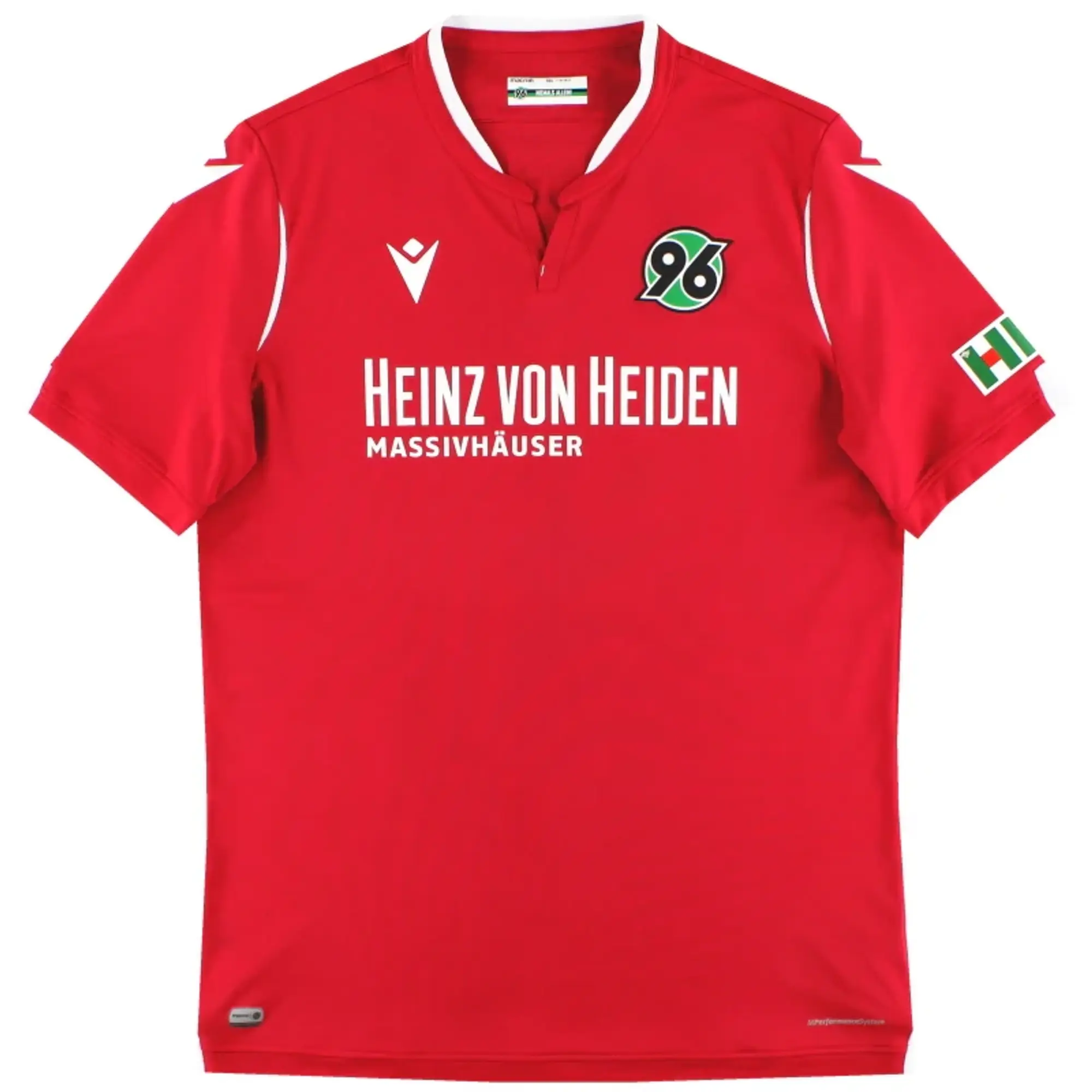 2019-20 Hannover 96 Macron Home Shirt XXL - Other German Clubs / Excellent / XXL