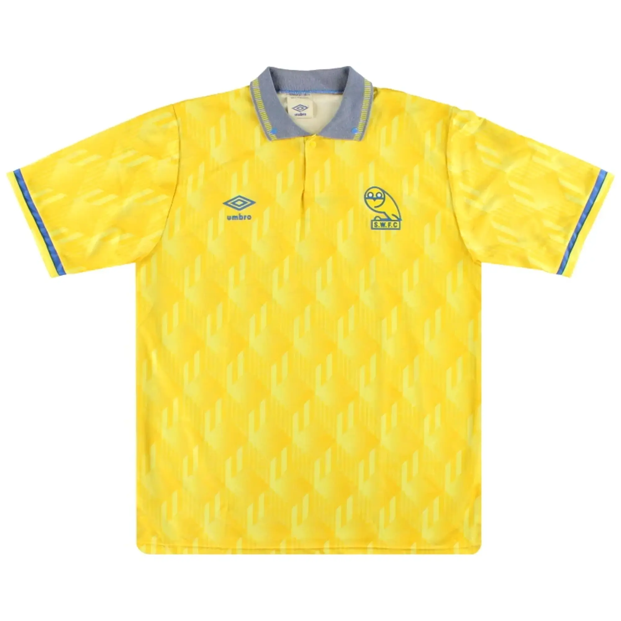 1991-92 Sheffield Wednesday Umbro Away Shirt L - Sheffield Wednesday / Excellent / Large