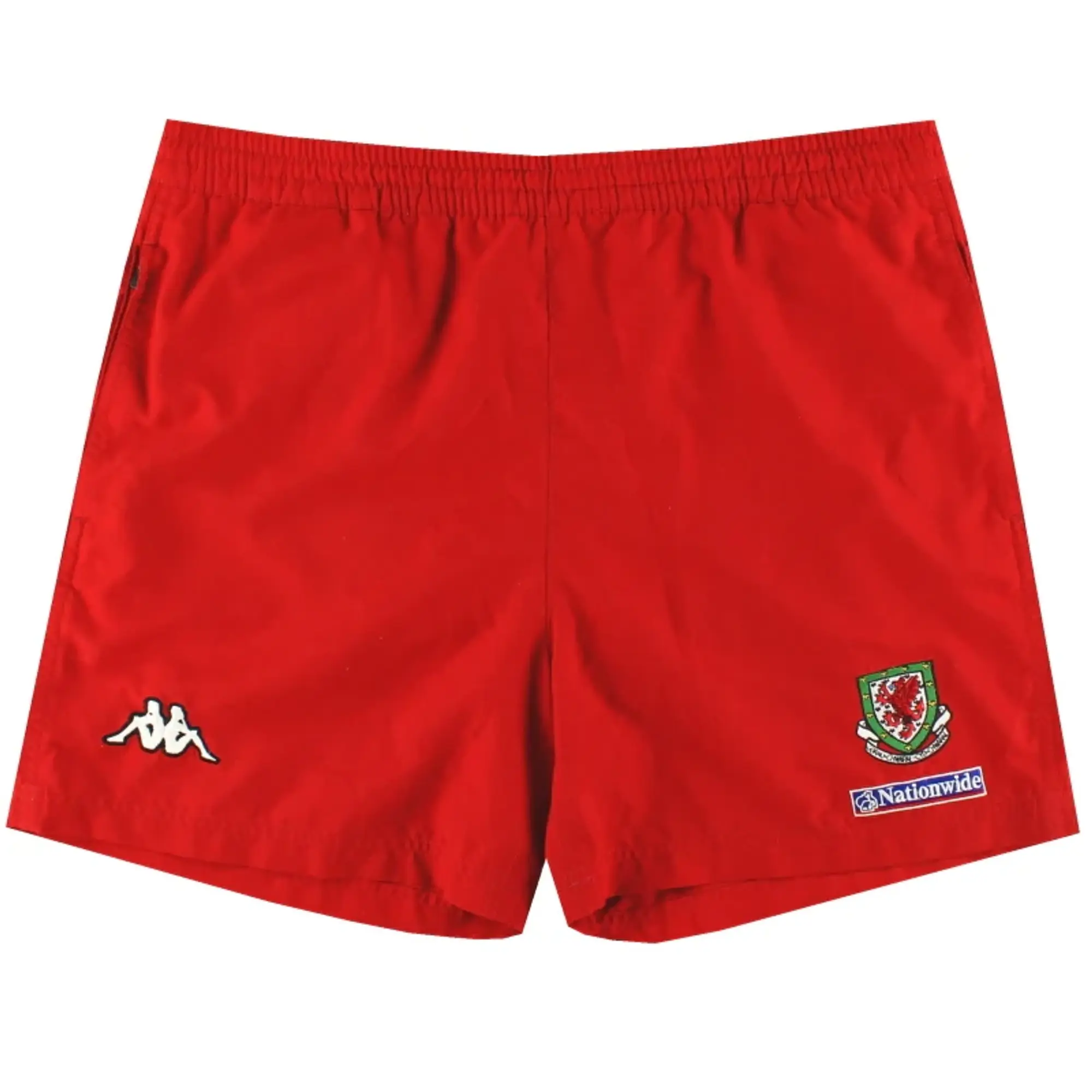 2008-10 Wales Kappa Training Shorts L - Wales / Very good / Large