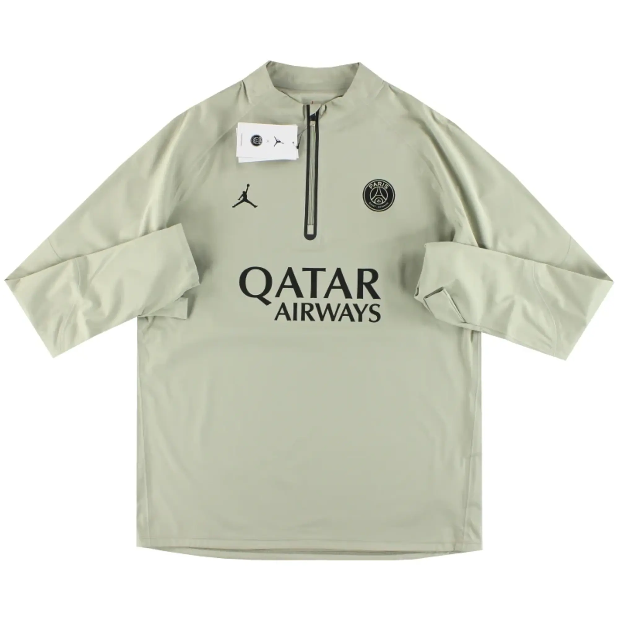 2023-24 Paris Saint-Germain Jordan Player Issue Storm-FIT Winter Warrior Elite Drill Top *w/tags* - Paris Saint-Germain / w/tags / XS