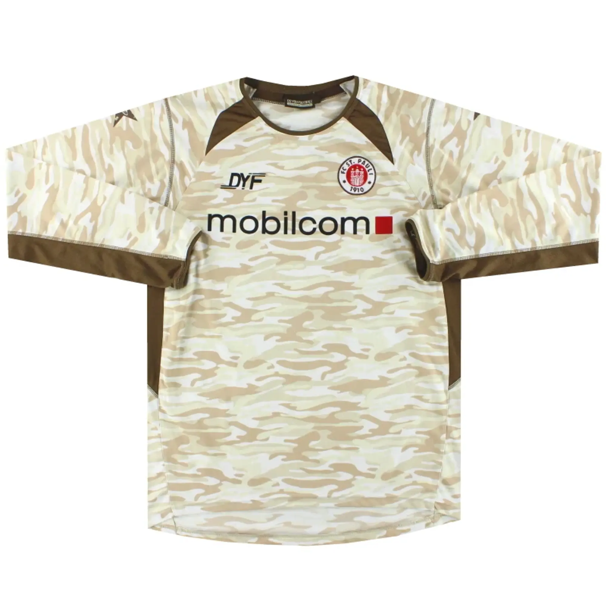 2005-06 FC St. Pauli Home Shirt L/S XL - Other German Clubs / Excellent / XL