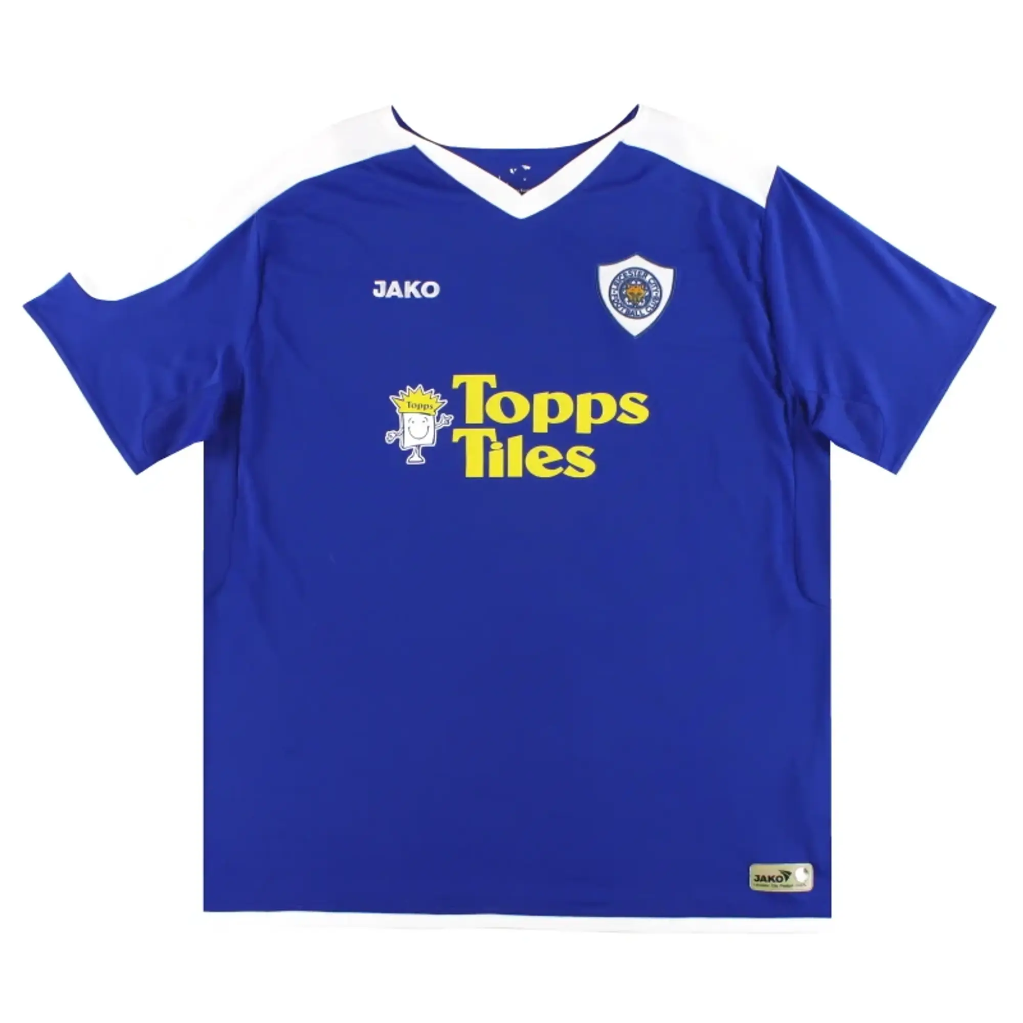 2007-09 Leicester Jako Home Shirt L - Leicester City / Excellent / Large
