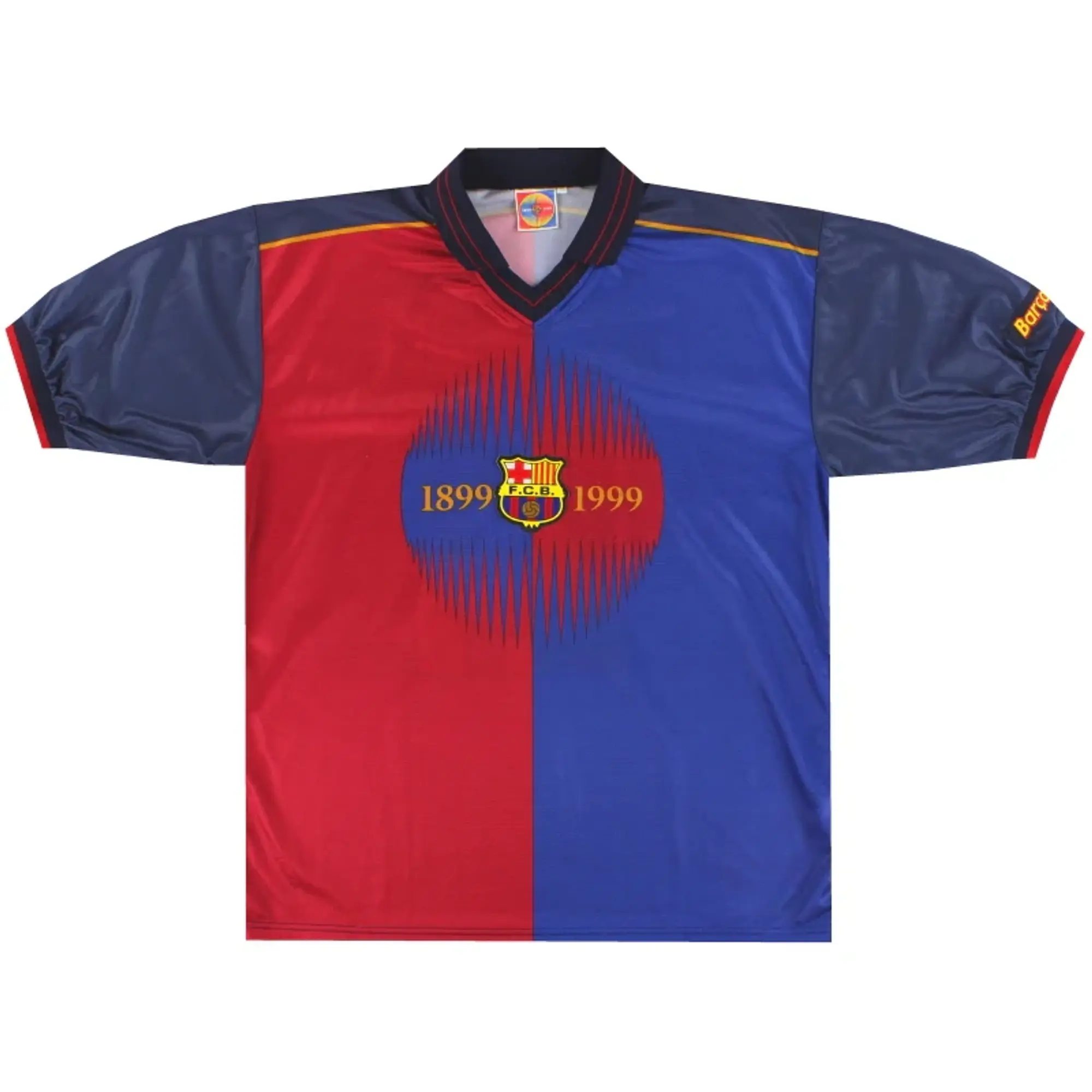 1999-00 Barcelona Centenary Fan Home Shirt Luis Enrique #21 *As New* XL - Barcelona / As New / XL
