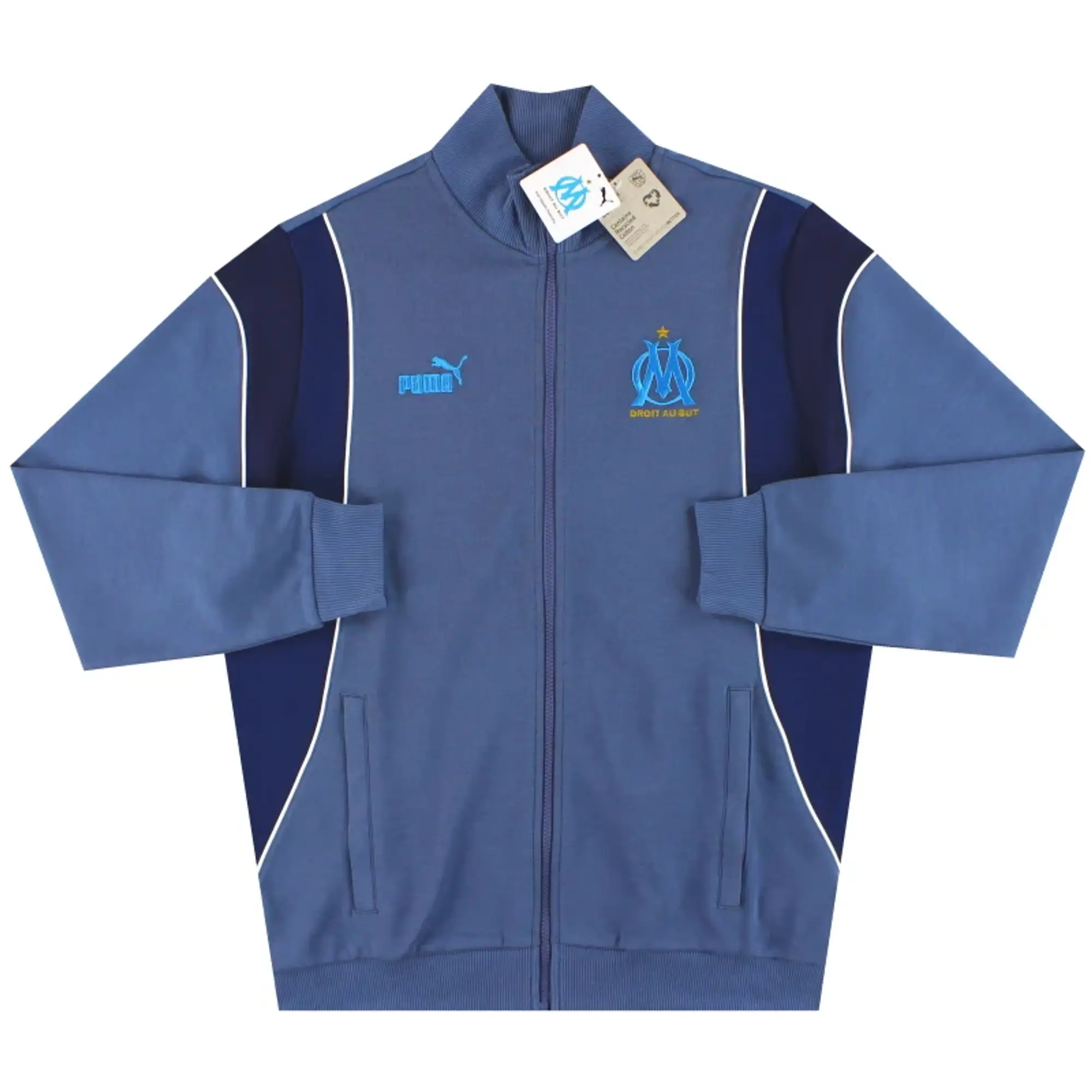 2023-24 Marseille Puma FtblArchive Track Top *BNIB* - Olympique Marseille / BNIB / Large