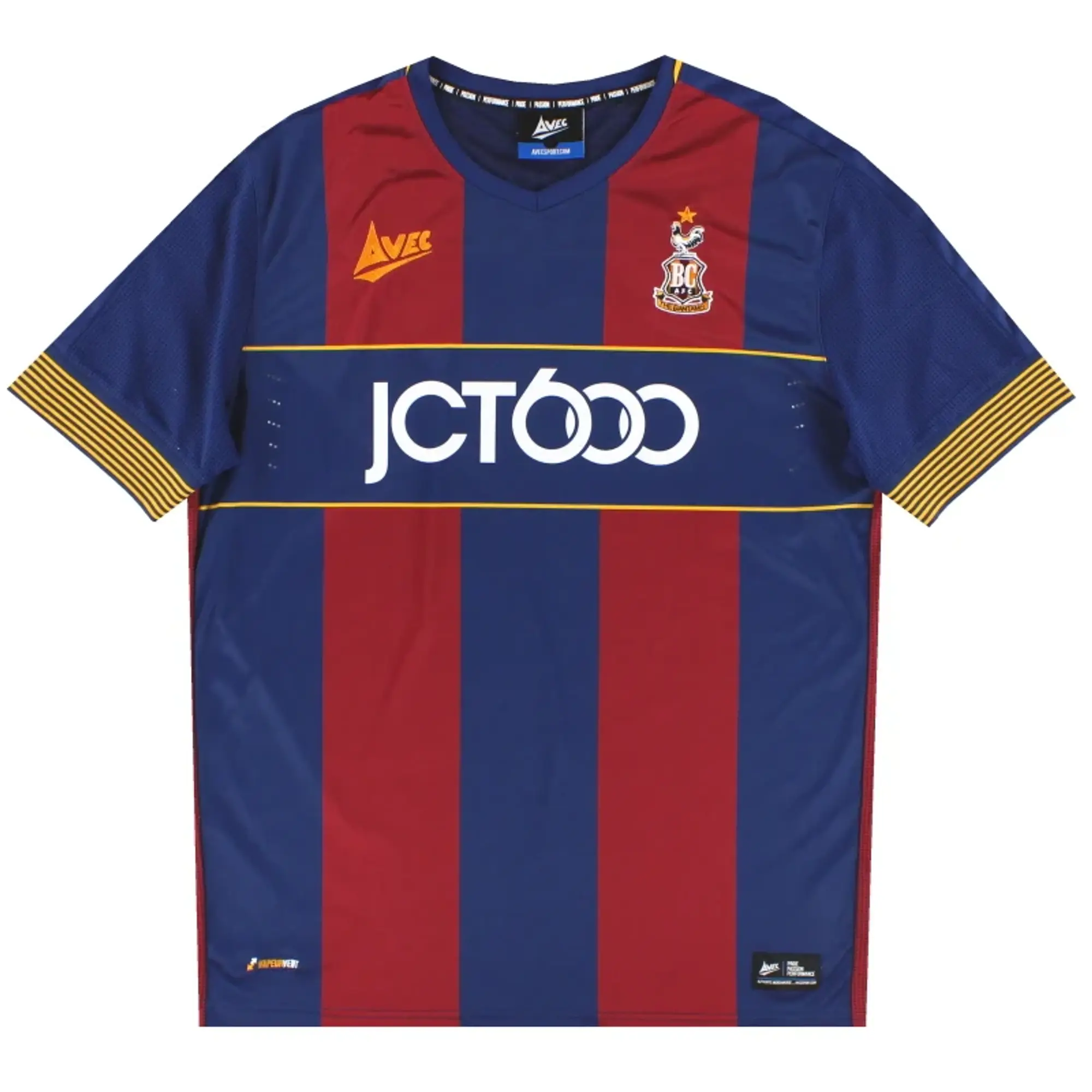 2017-18 Bradford City Avec Away Shirt *Mint* L - Bradford City / Mint / Large