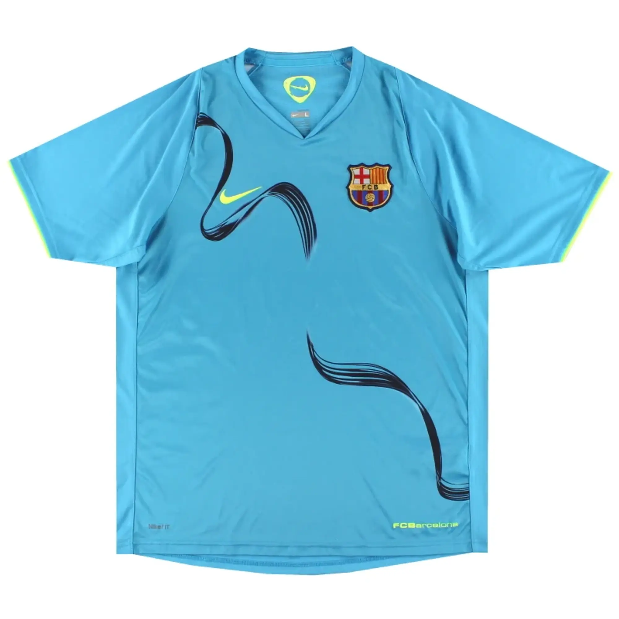 2008-09 Barcelona Nike Training Shirt L - Barcelona / Excellent / Large