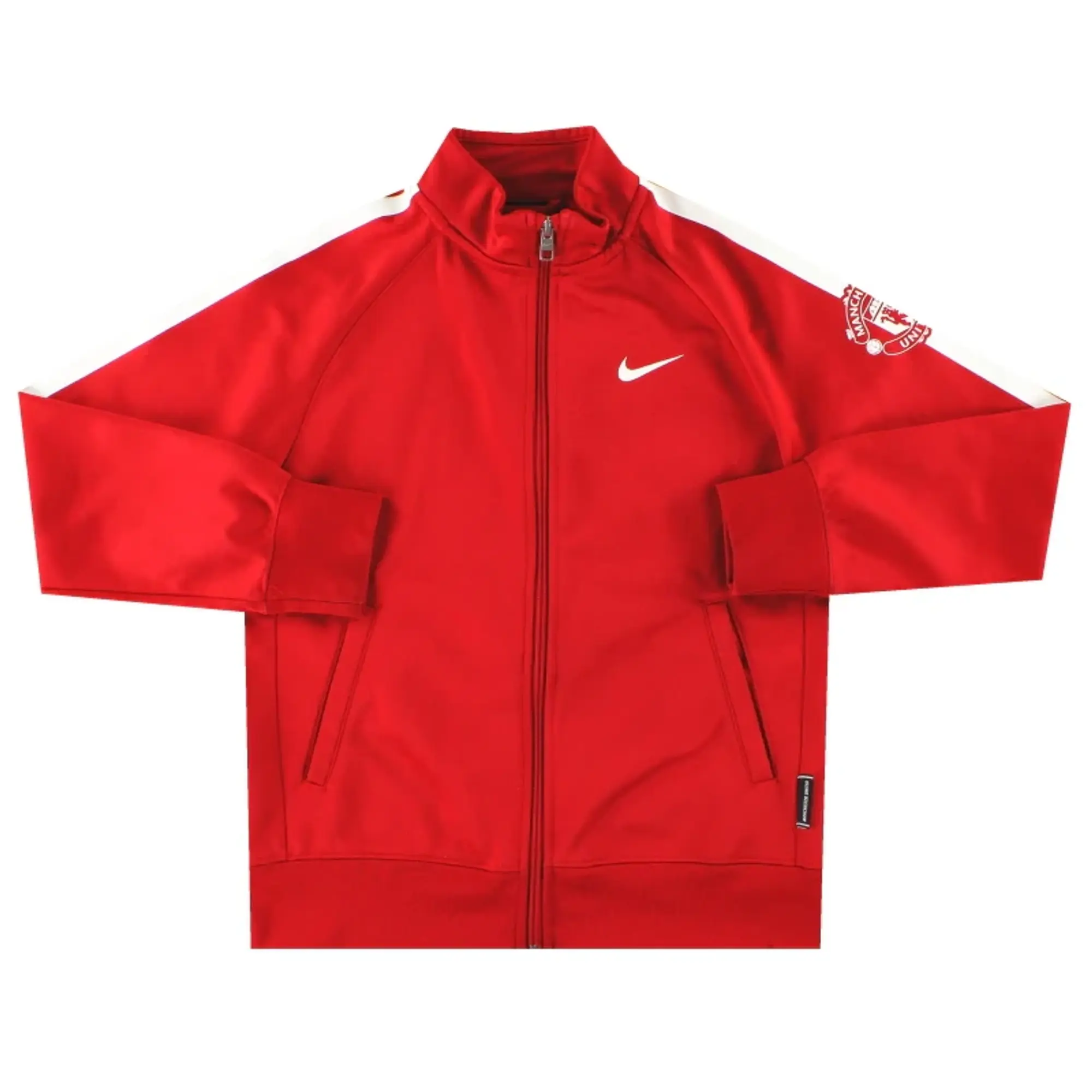 2014-15 Manchester United Nike N98 Track Jacket L.Boys - Manchester United / Excellent / Youth