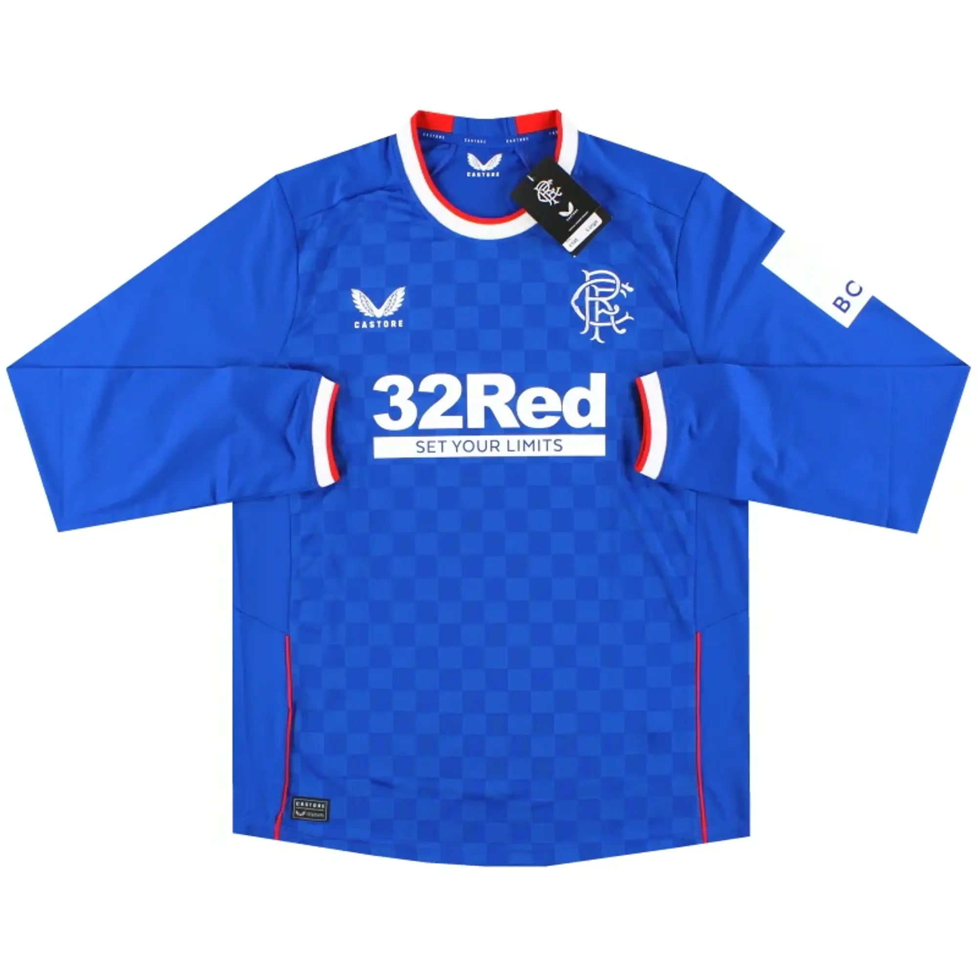 2022-23 Rangers Castore Pro Home Shirt L/S *BNIB* - Rangers / BNIB / Medium