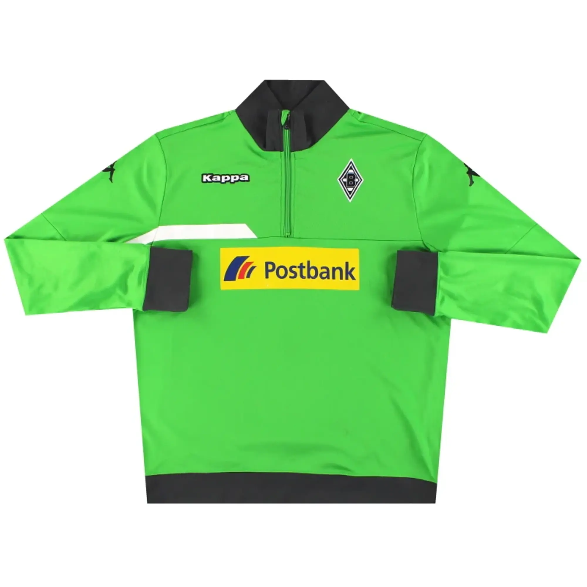 2013-14 Borussia Monchengladbach Kappa 1/4 Zip Training Top M - Borussia Monchengladbach / Very good / Medium