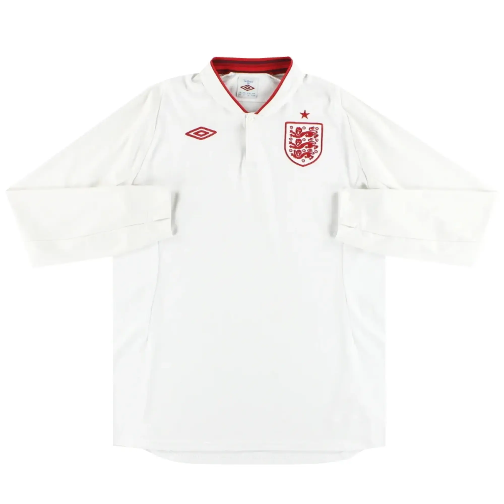 2012-13 England Umbro Home Shirt L/S XL - England / Very good / XL