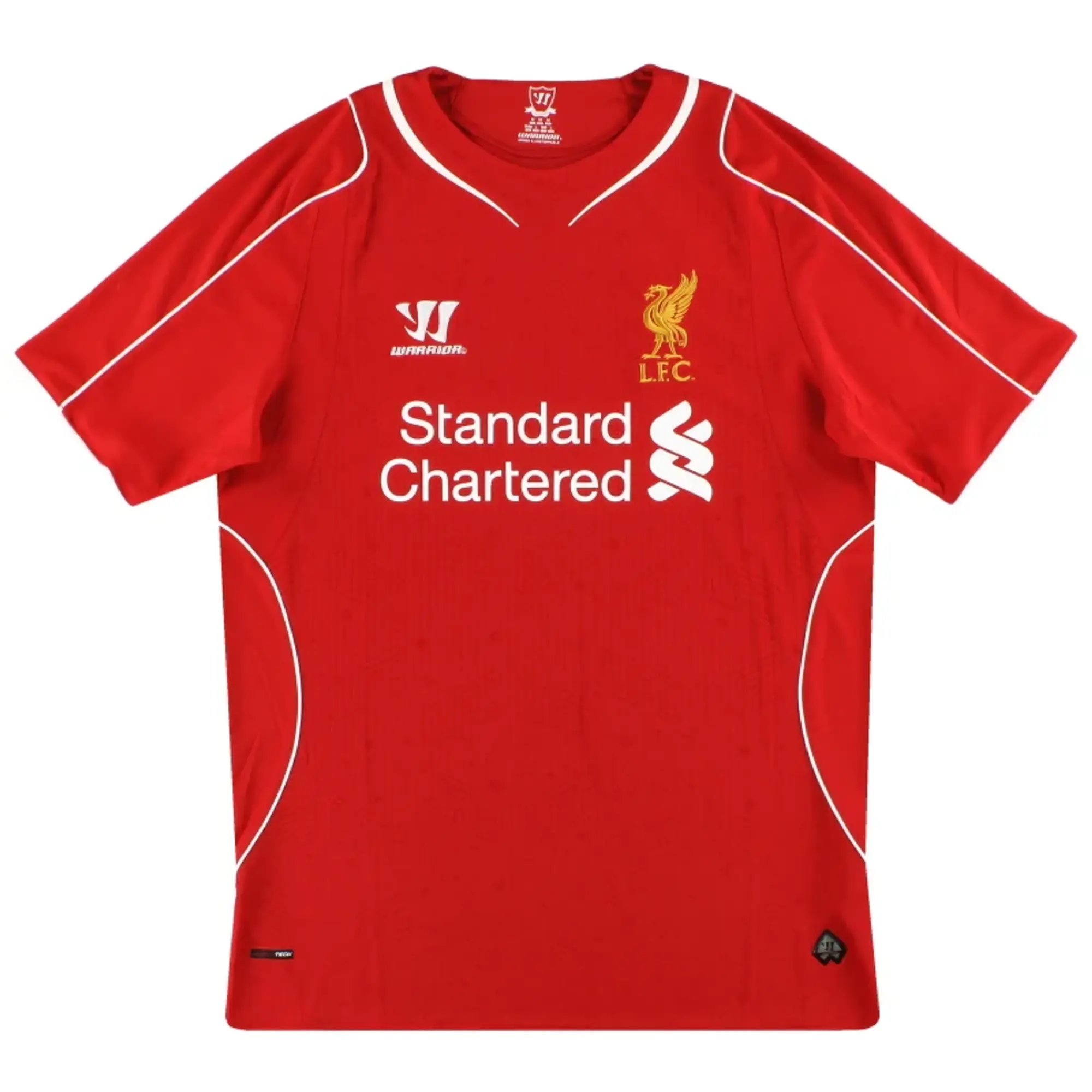 2014-15 Liverpool Warrior Home Shirt *Mint* XXXL - Liverpool / Mint / XXXL