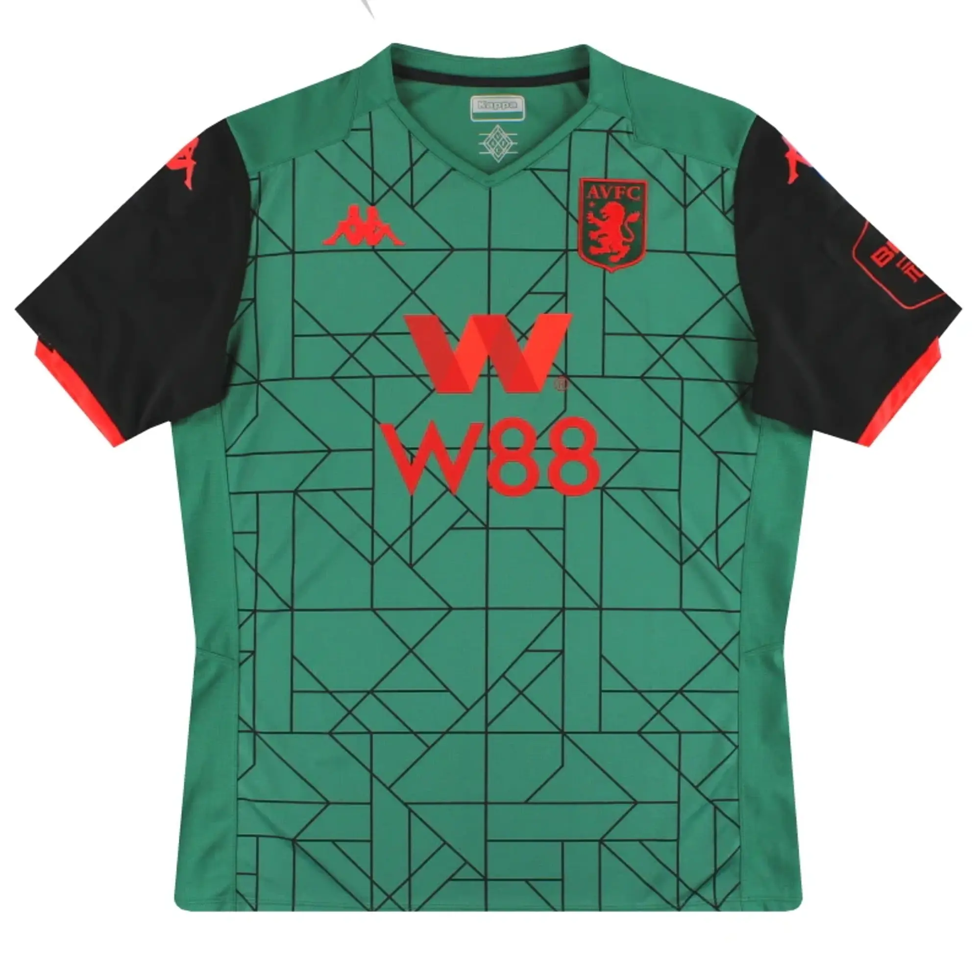 2019-20 Aston Villa Kappa Third Shirt M - Aston Villa / Excellent / Medium