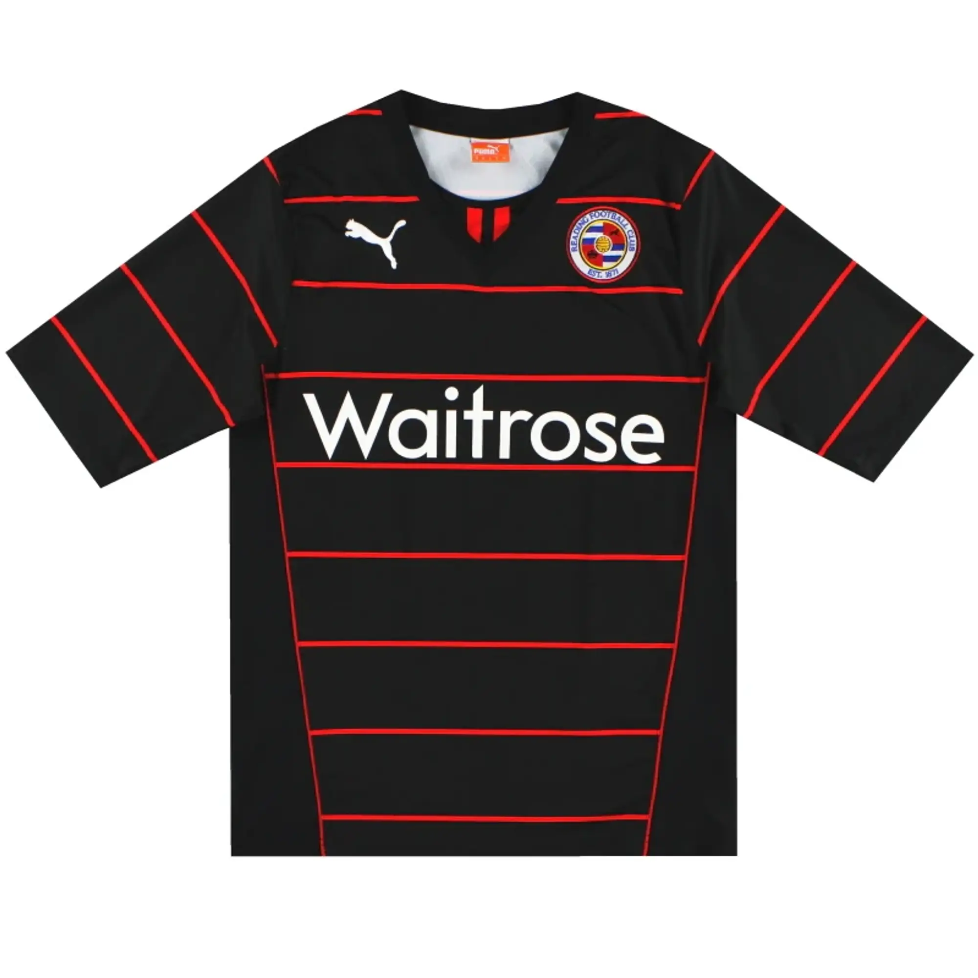 2013-14 Reading Puma Away Shirt M - Reading / Excellent / Medium