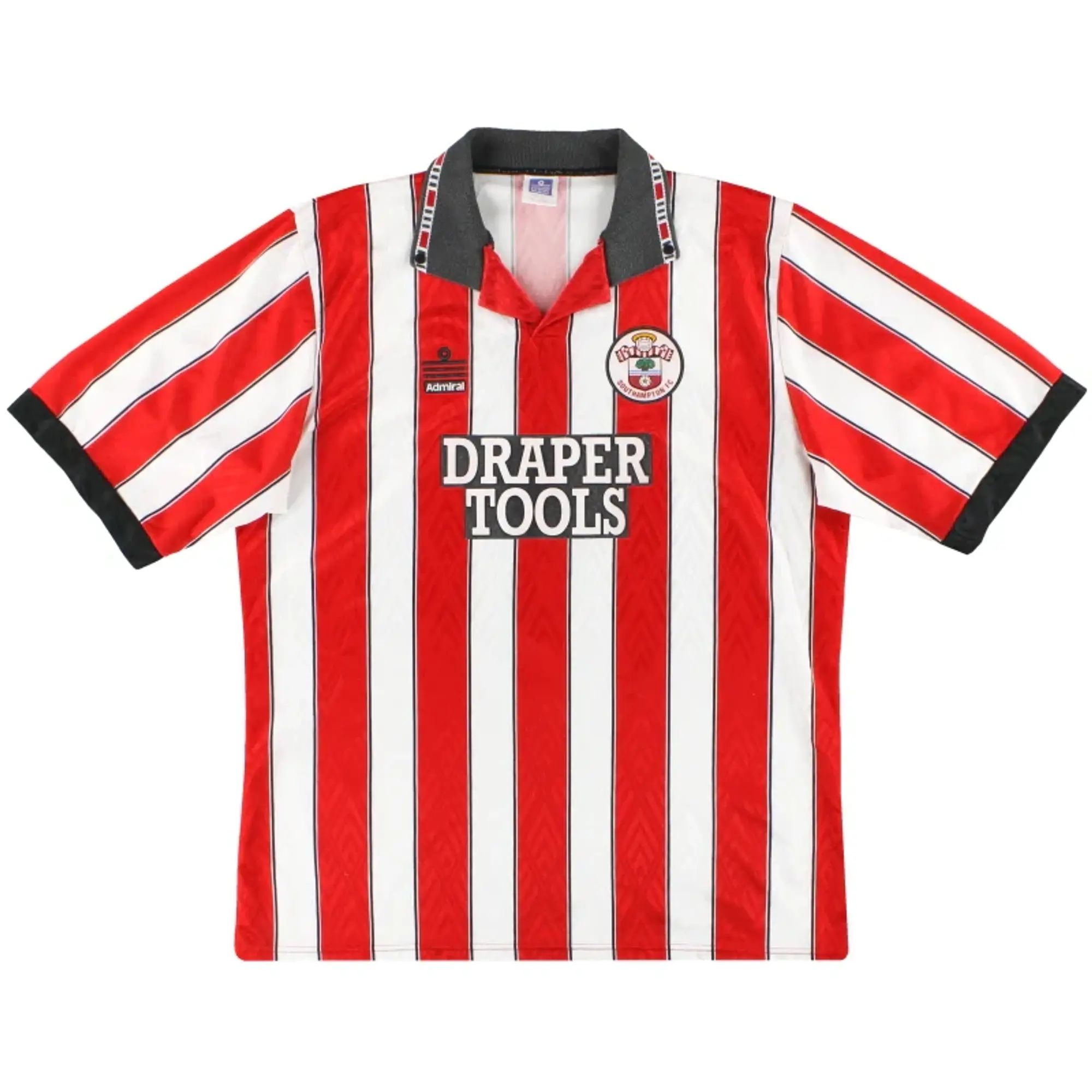 1991-93 Southampton Admiral Home Shirt M - Southampton / Very good / Medium