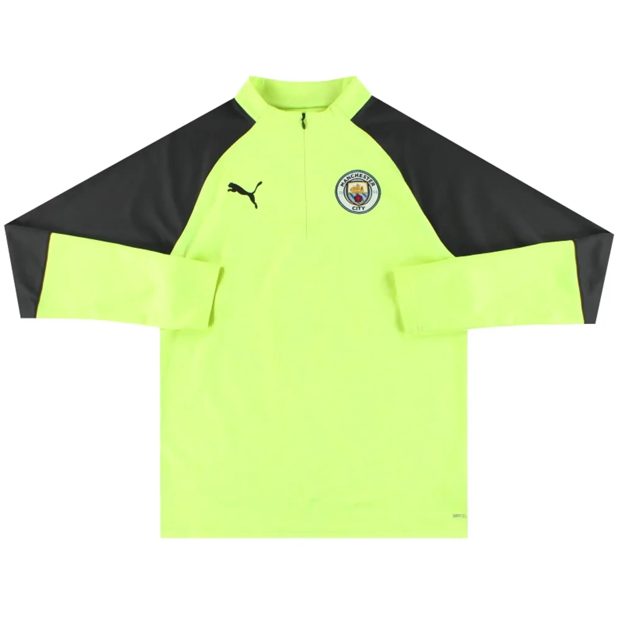2019-20 Manchester City Puma 1/4 Zip Training Top M - Manchester City / Excellent / Medium