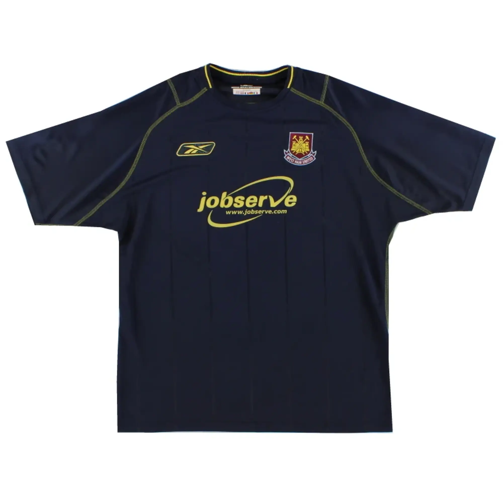 2003-04 West Ham Reebok Away Shirt XL - West Ham / Excellent / XL