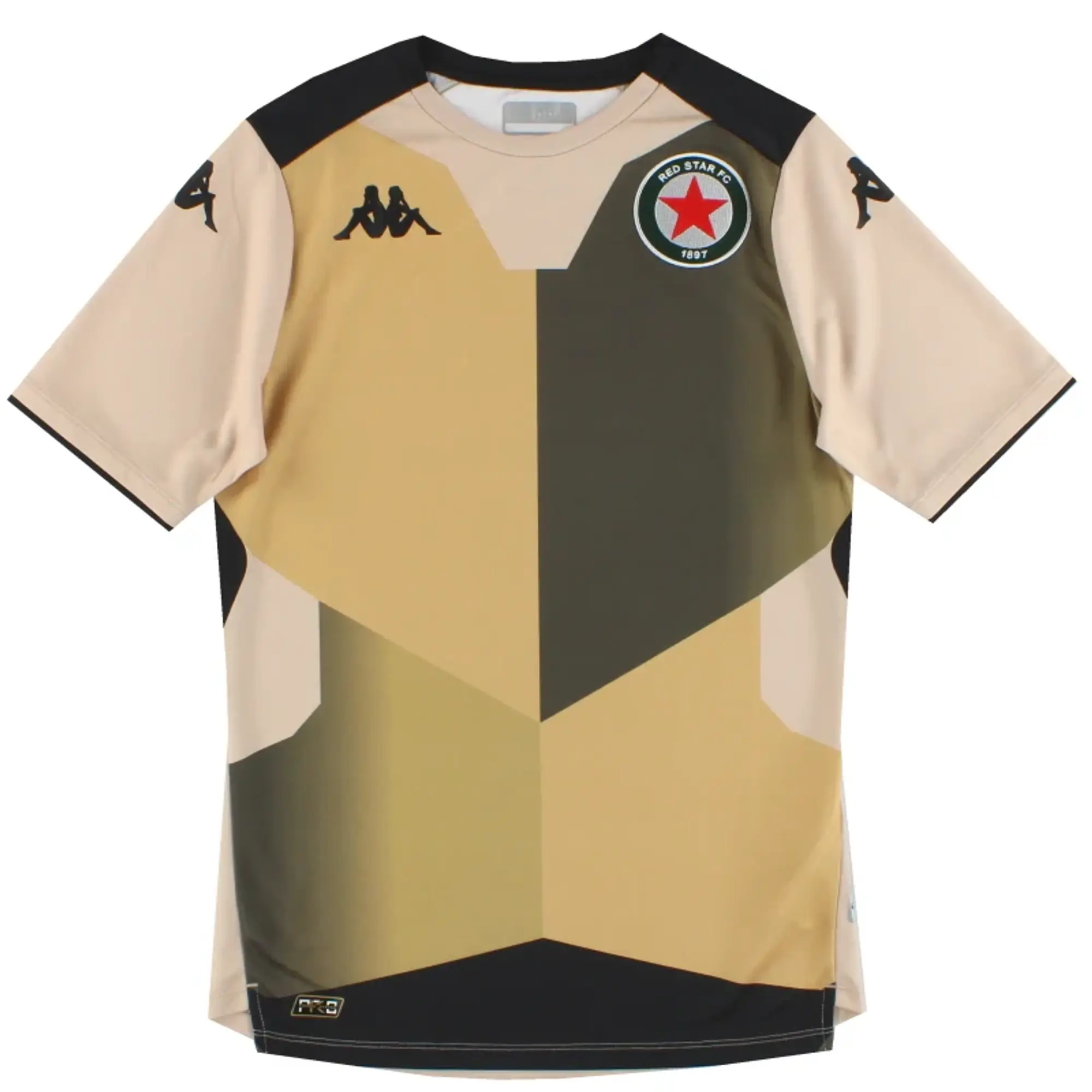 2021-22 Red Star FC Kappa Kombat Training Shirt *As New* L - Other French Clubs / As New / Large