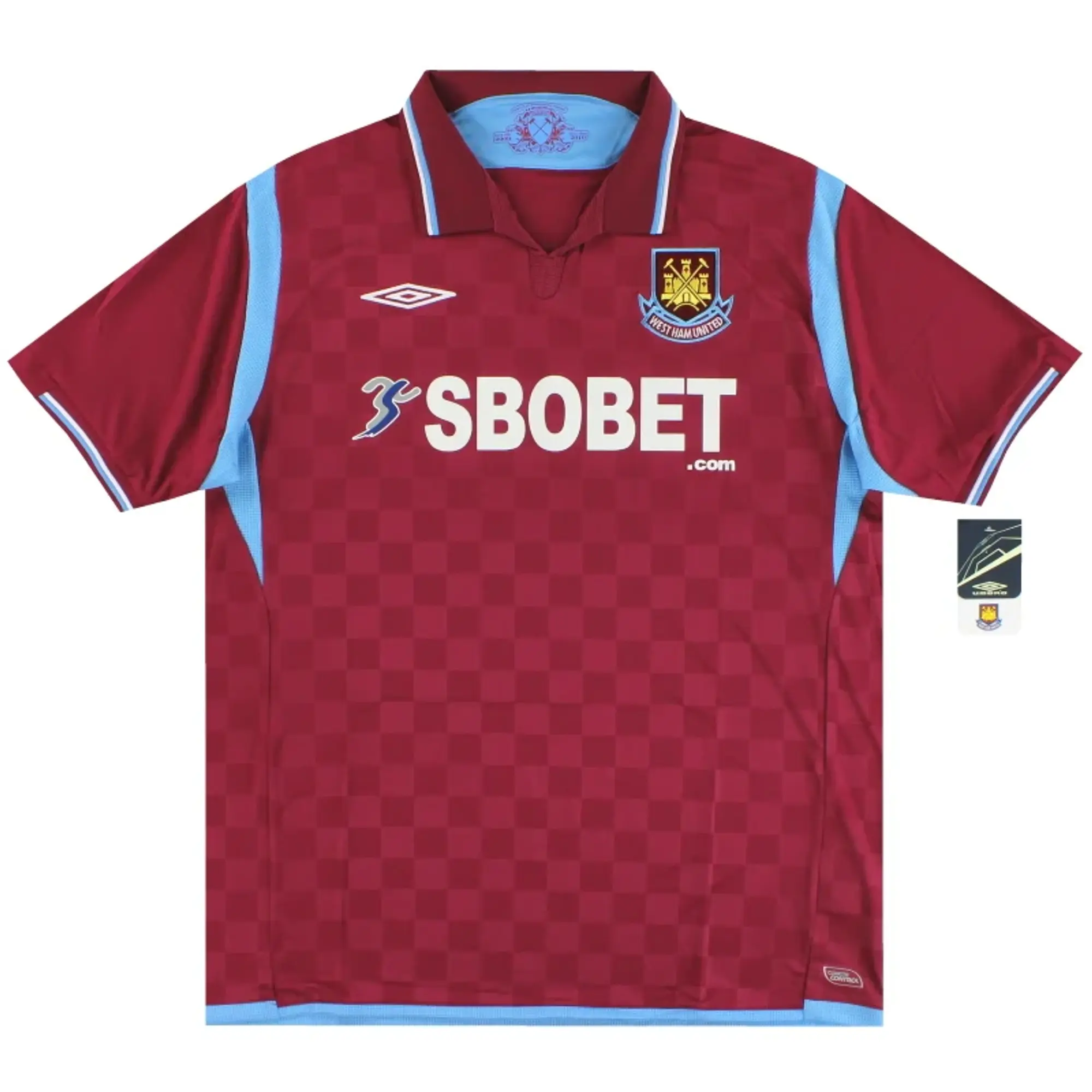 2009-10 West Ham Umbro Home Shirt *w/tags* XL - West Ham / w/tags / XL