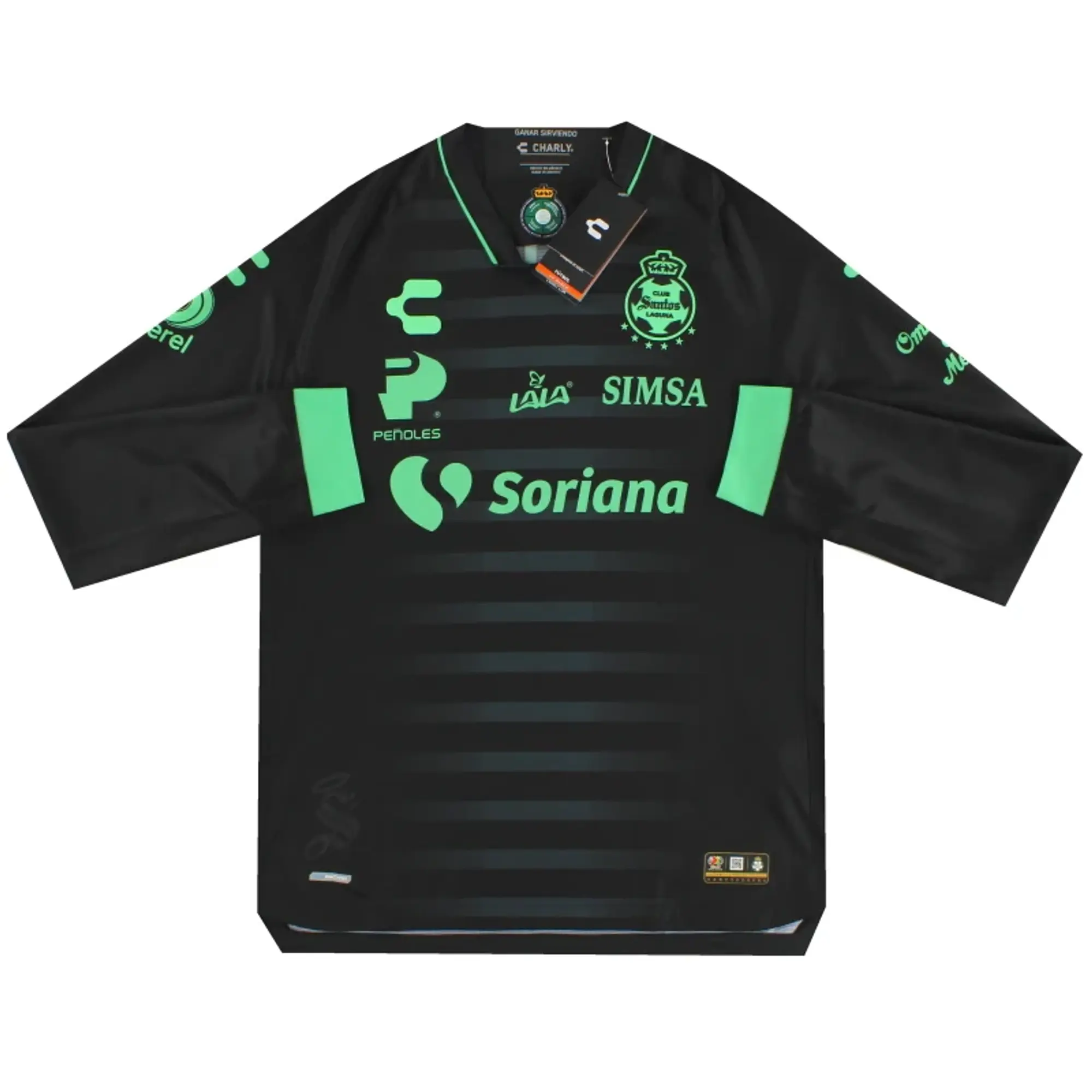 2023-24 Santos Laguna Charly Away Shirt L/S *BNIB* - Central and South American Clubs / BNIB / XL