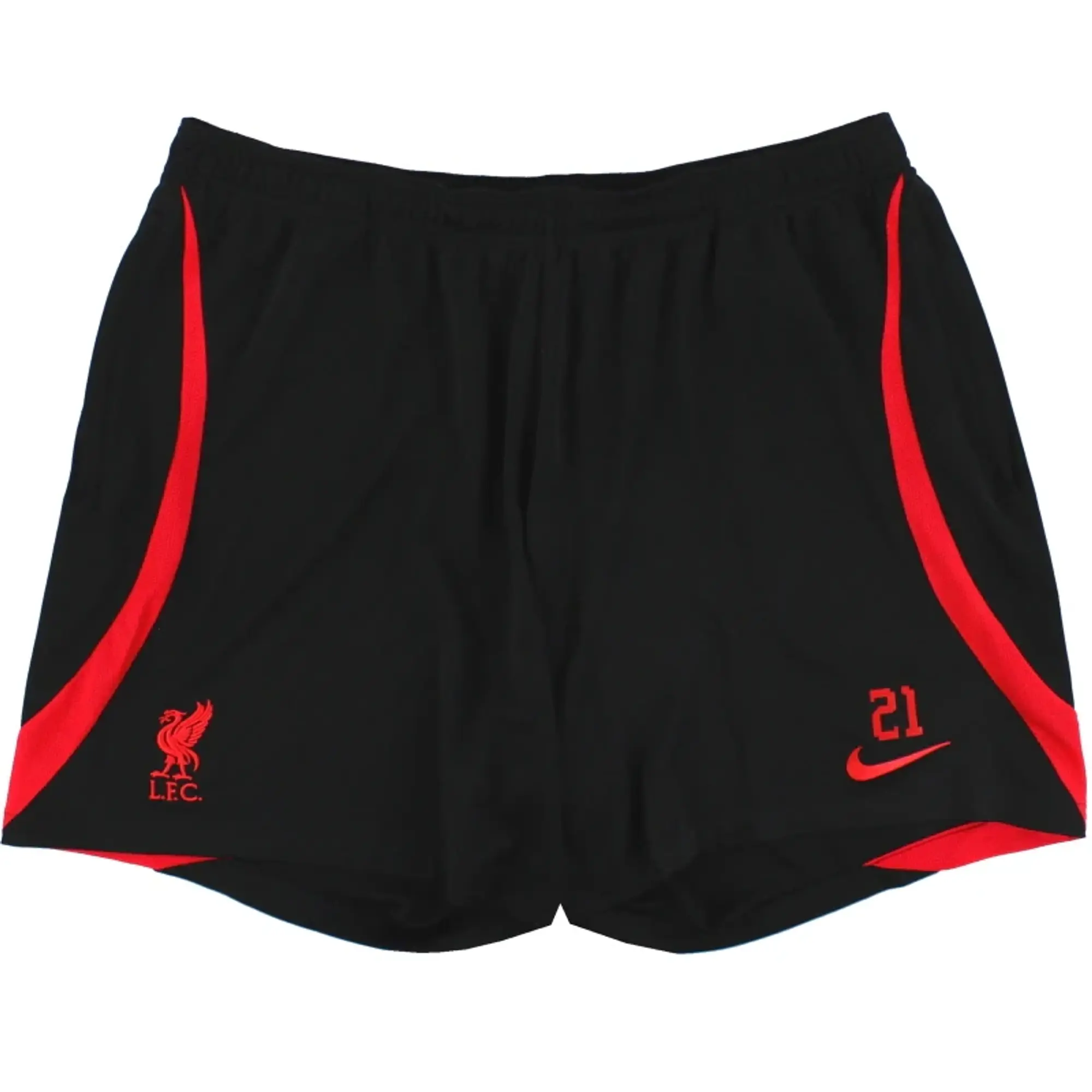 2022-23 Liverpool Nike Player Issue Training Shorts #21 XL - Liverpool / Excellent / XL