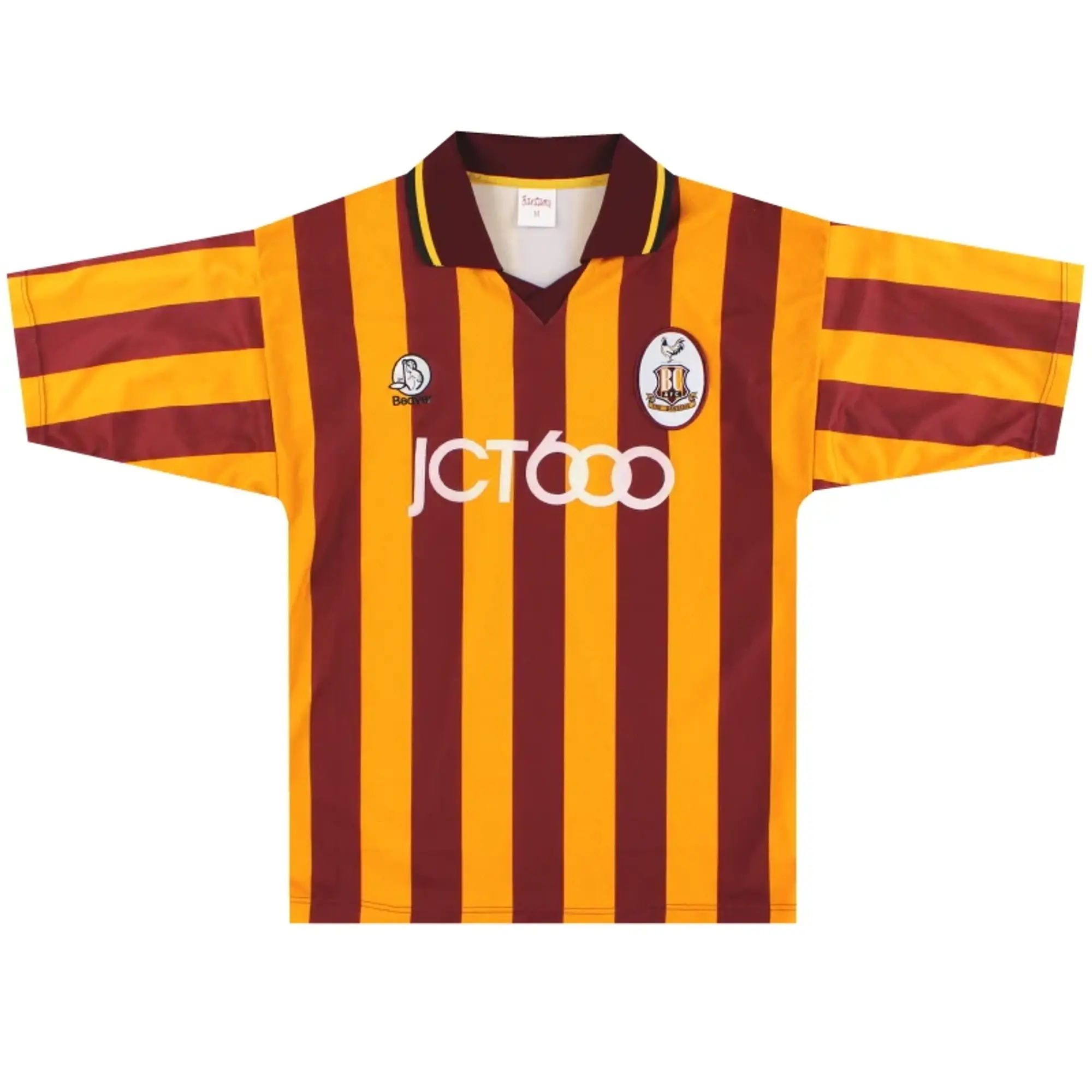 1997-99 Bradford City Home Shirt M - Bradford City / Excellent / Medium