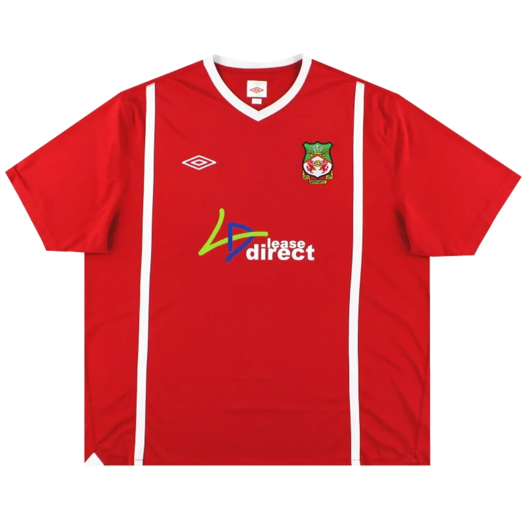 2010-11 Wrexham Umbro Home Shirt XXXL - Wrexham / Very Good / XXXL
