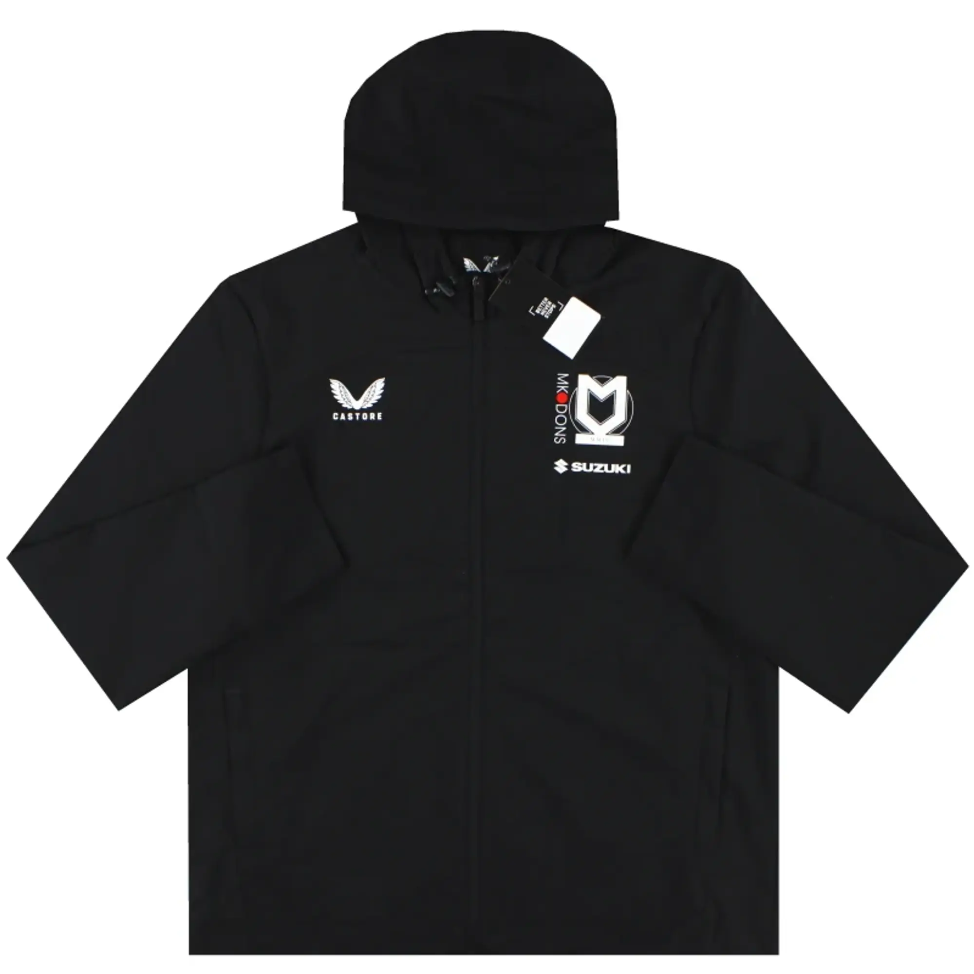 2023-24 MK Dons Castore Training Rain Jacket *BNIB* - Milton Keynes Dons / BNIB / Large