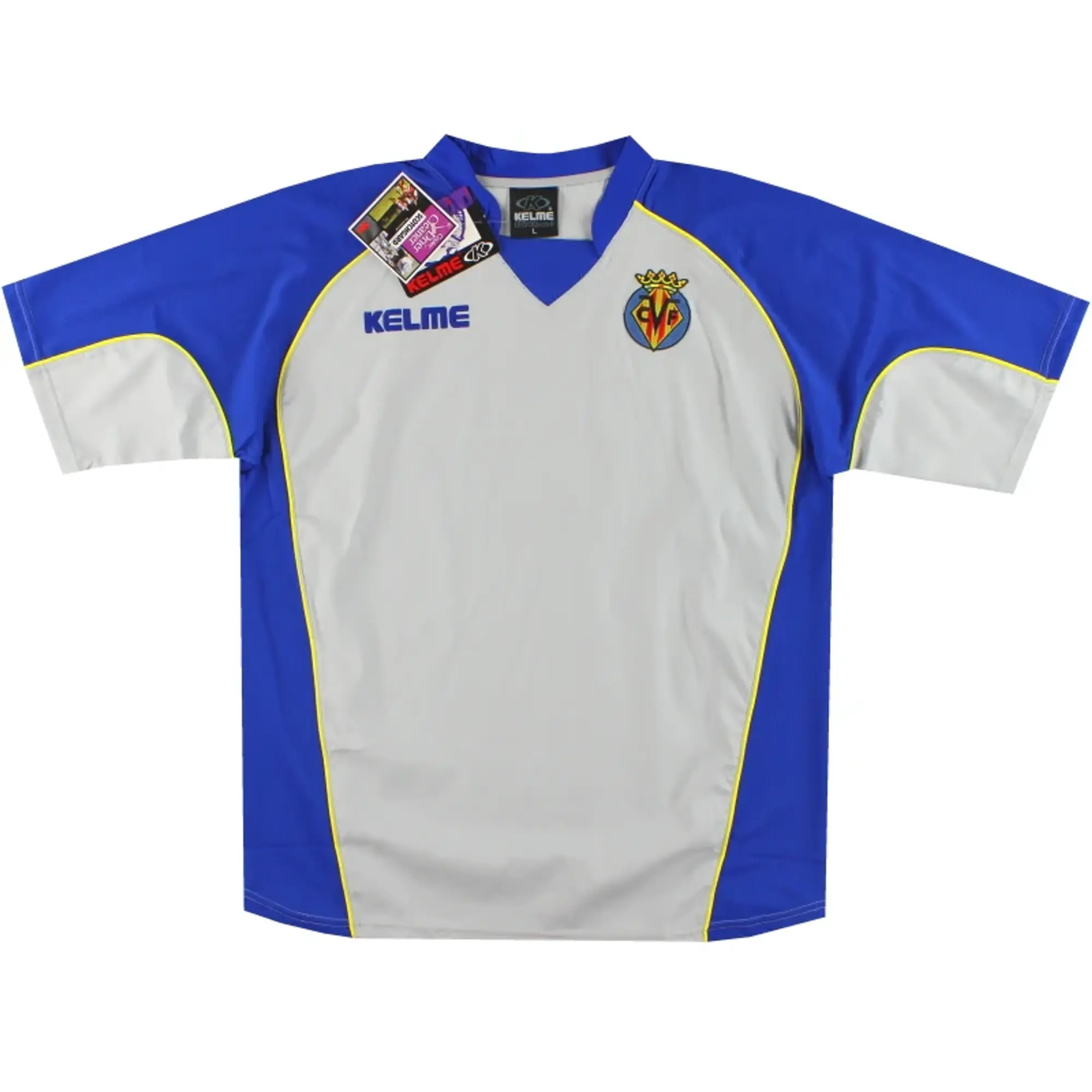 2003-04 Villarreal Kelme Away Shirt *BNIB* L - Other Spanish Clubs / BNIB / Large