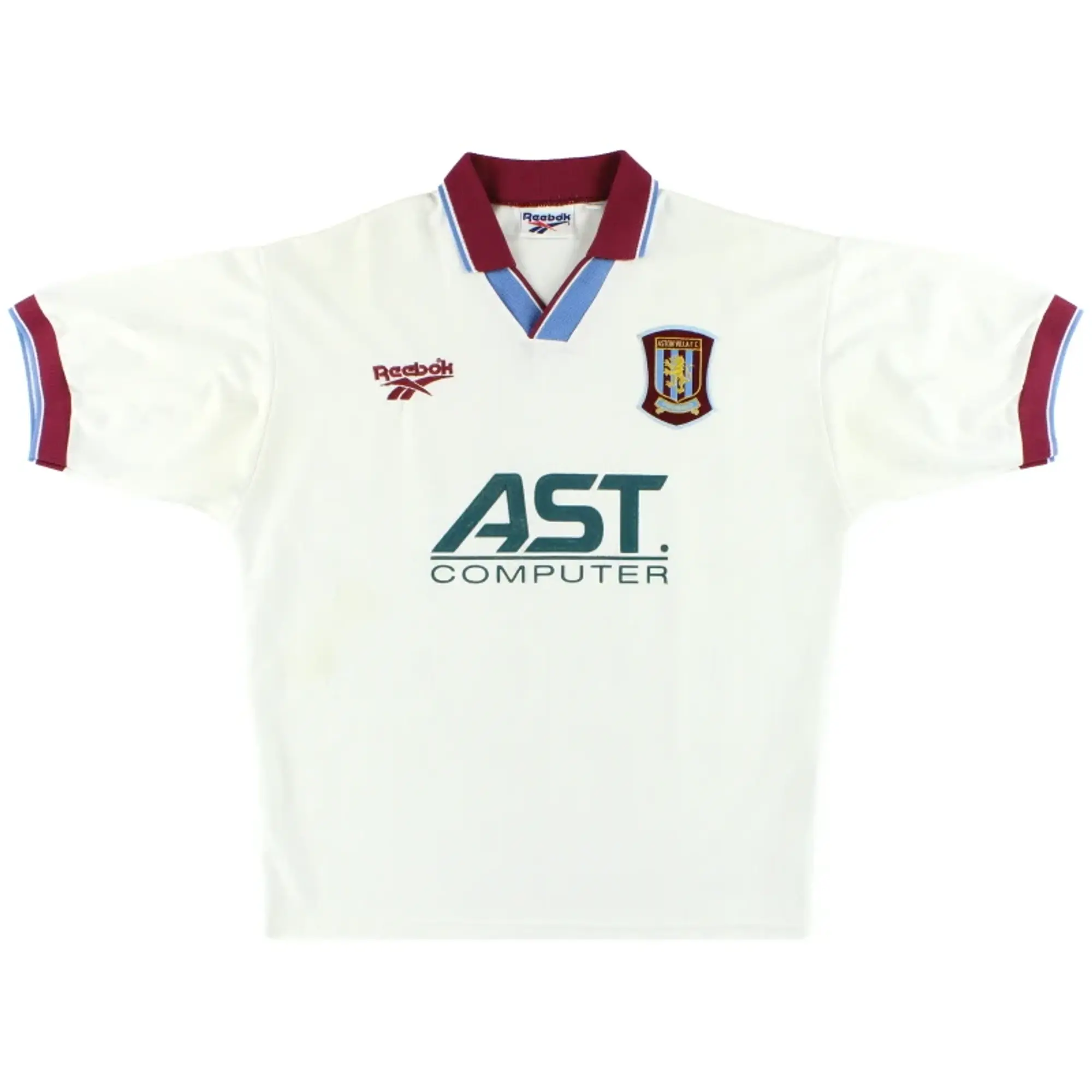 1996-98 Aston Villa Reebok Away Shirt XL - Aston Villa / Excellent / XL