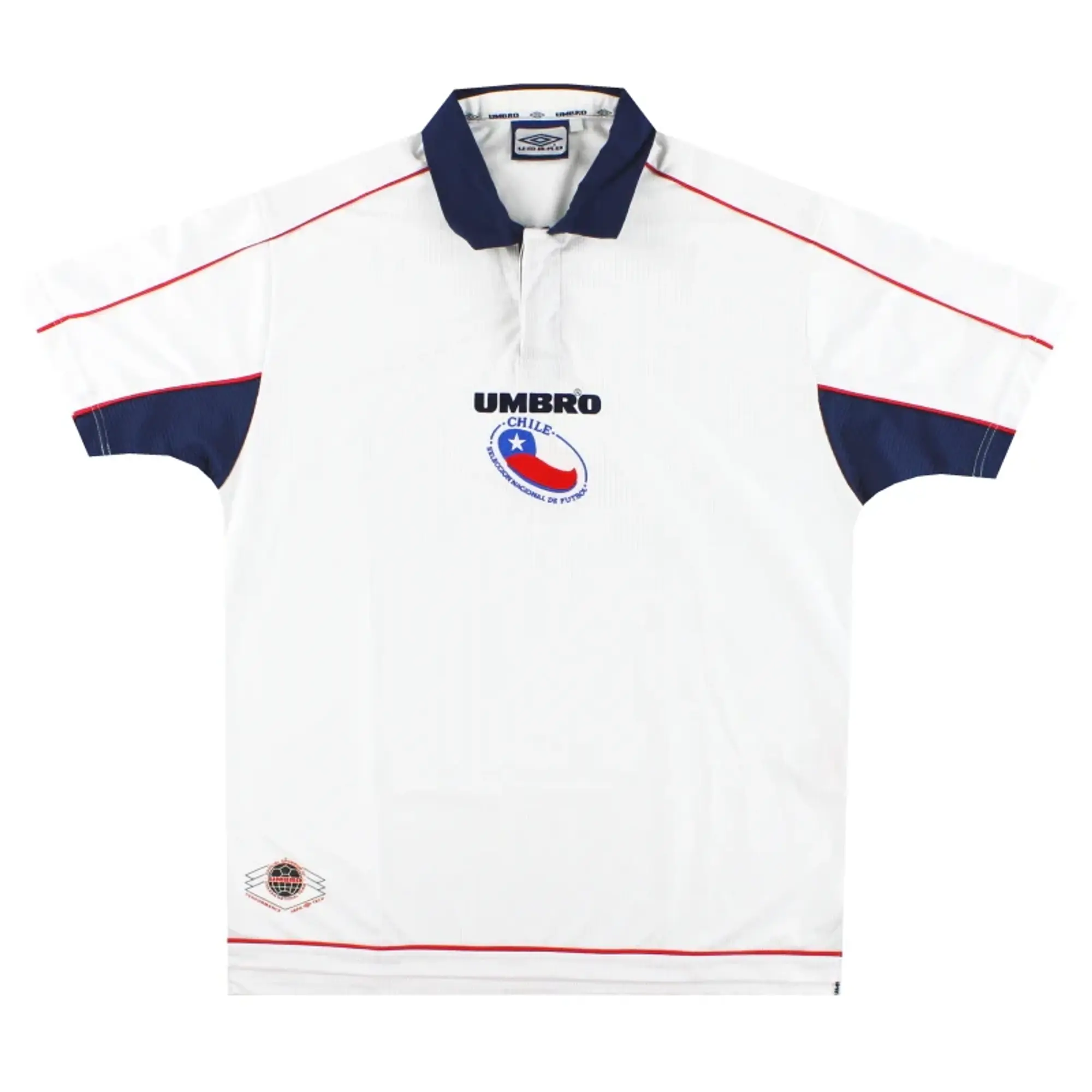 2000-02 Chile Umbro Away Shirt *Mint* L - Chile / Mint / Large