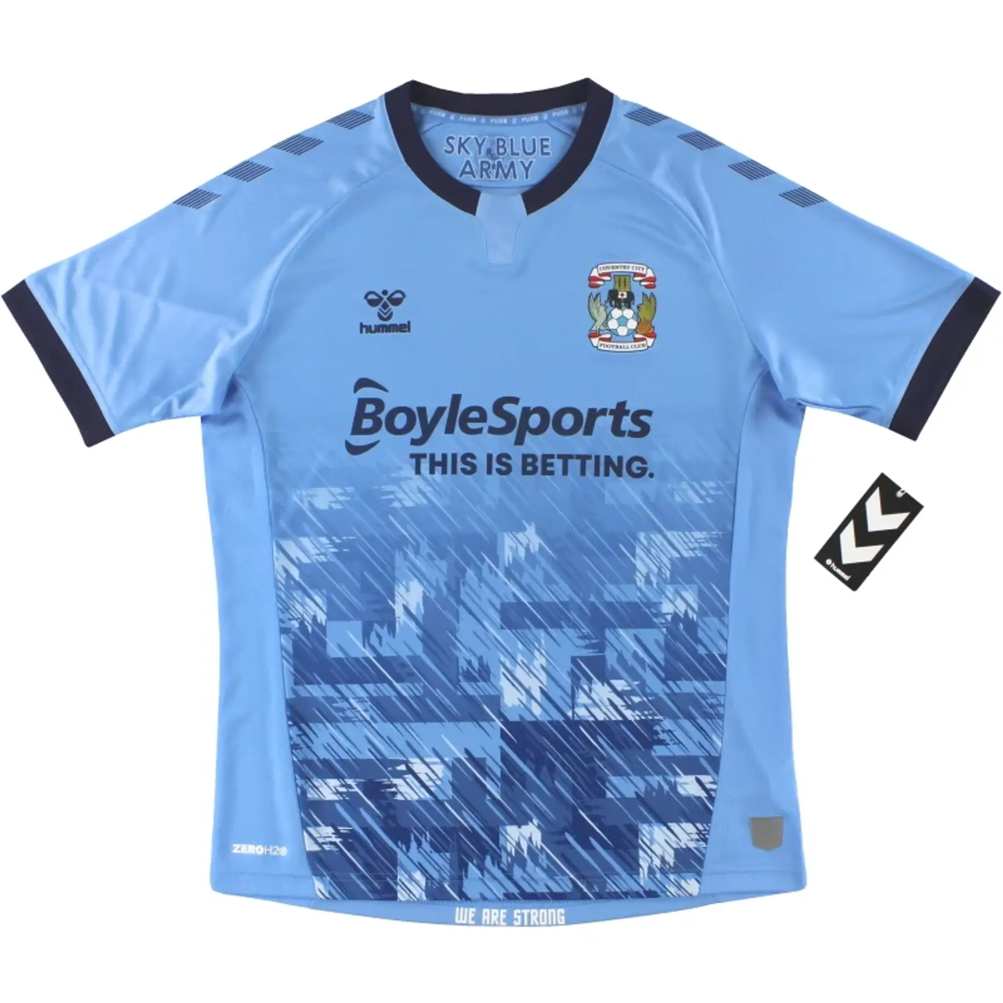 2020-21 Coventry Hummel Home Shirt *w/tags* M - Coventry City / w/tags / Medium