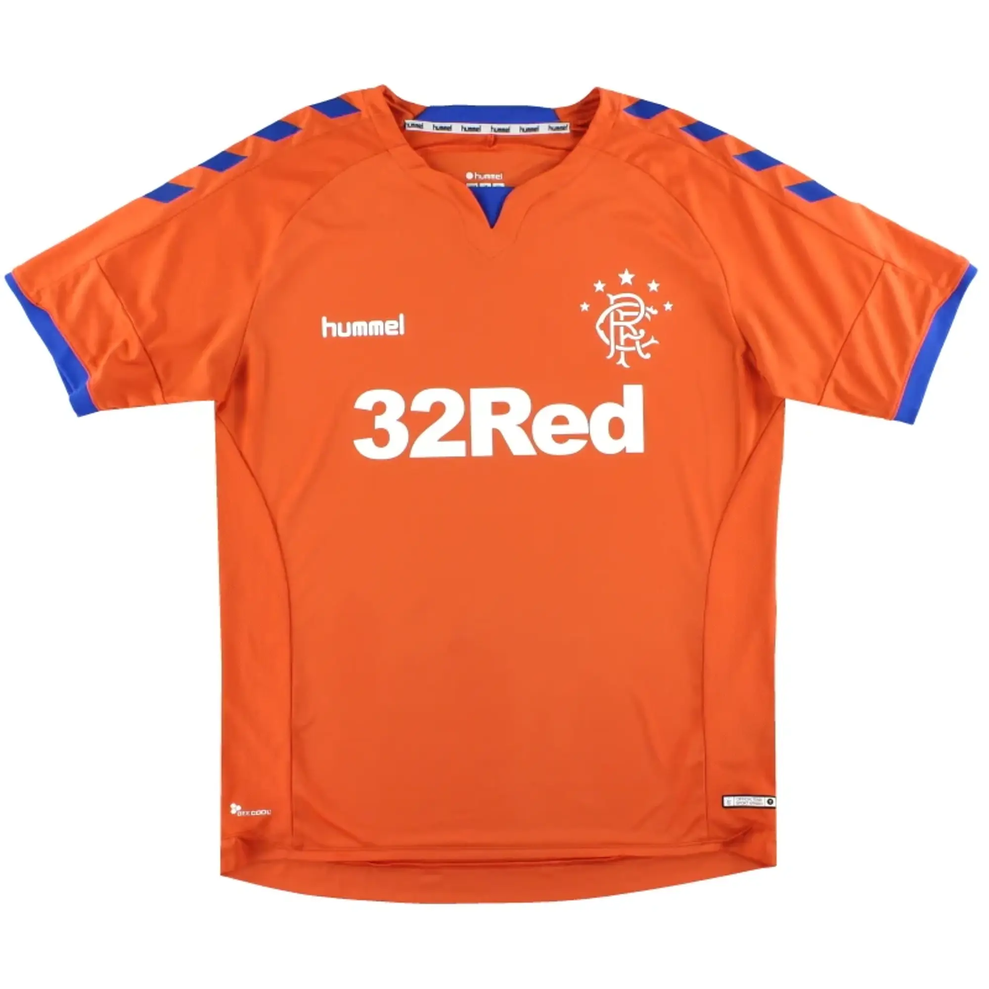 2018-19 Rangers Hummel Third Shirt M - Rangers / Excellent / Medium