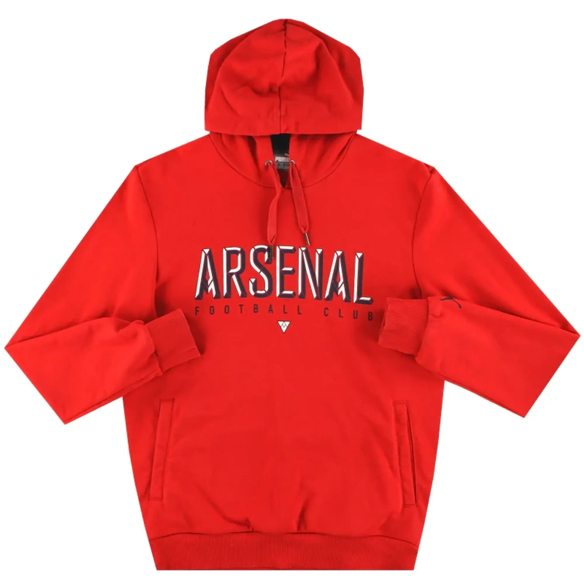 2014-15 Arsenal Puma SAMPLE Hooded Jumper M - Arsenal / Excellent / Medium