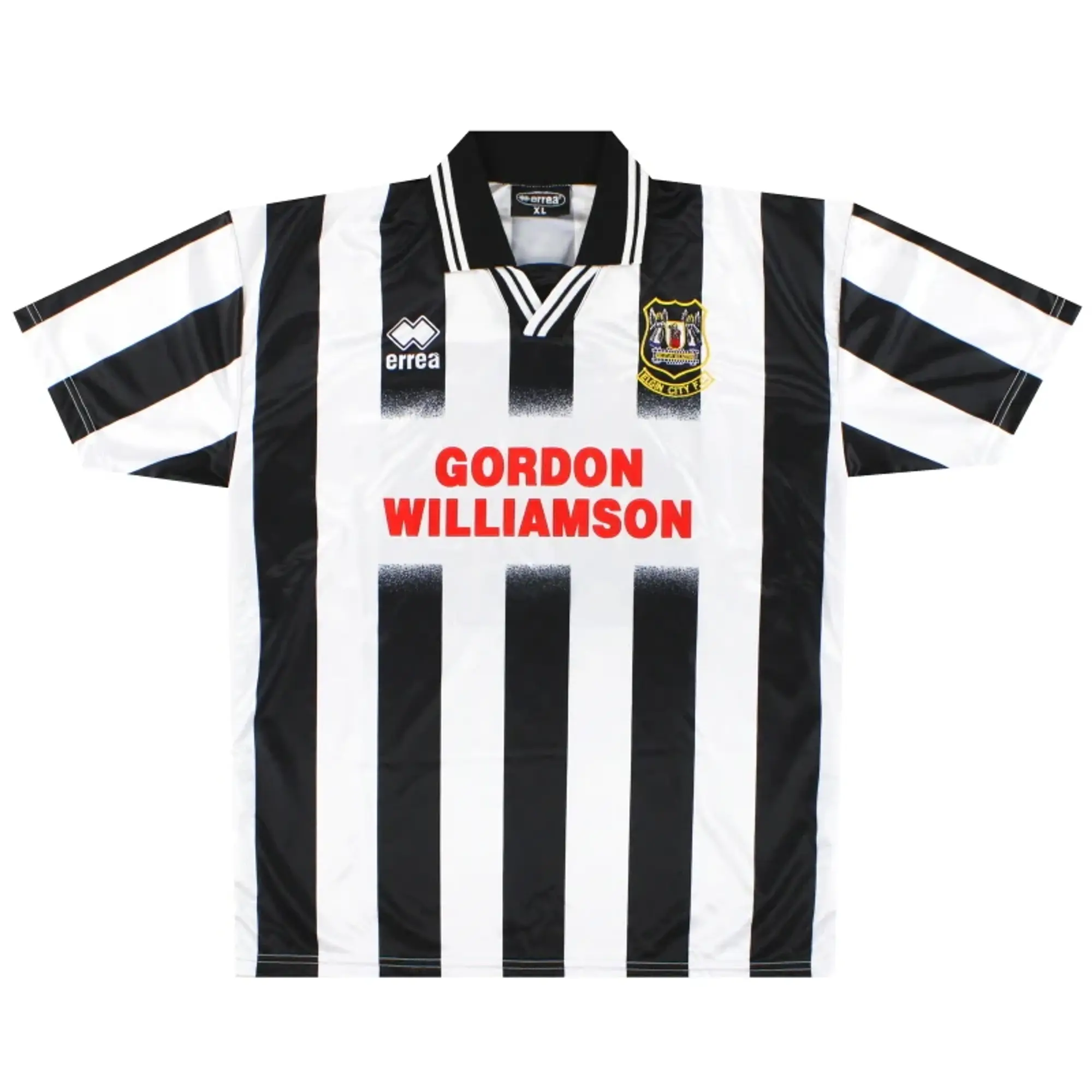 2000-03 Elgin City Errea Home Shirt XL - Other Scottish Clubs / Excellent / XL