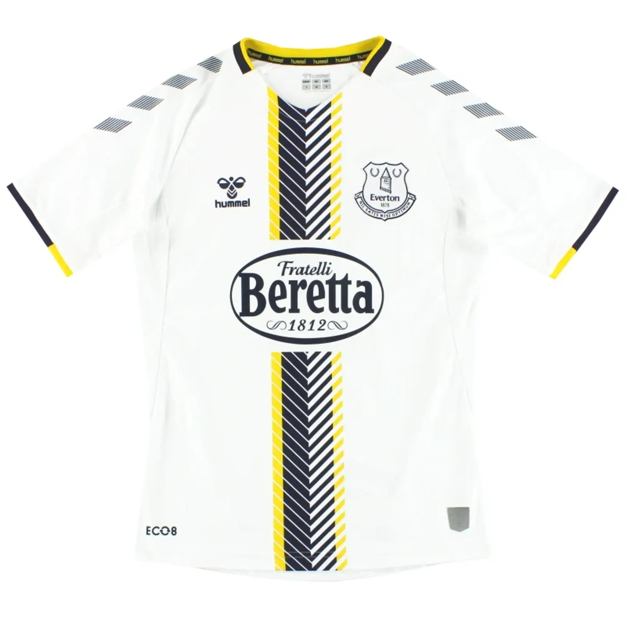 2021-22 Everton Hummel Third Shirt #2 S - Everton / Excellent / Small