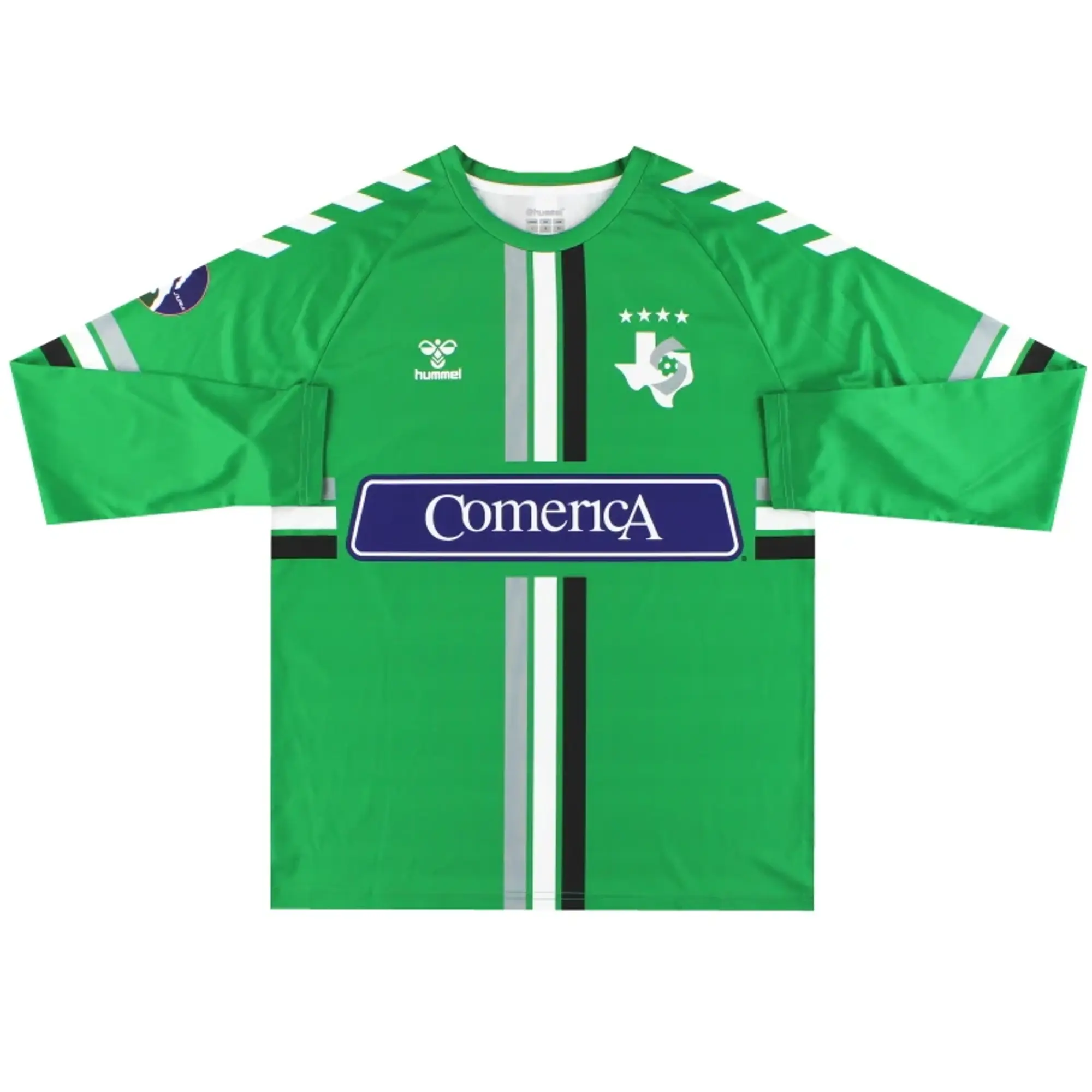 2021-22 Dallas Sidekicks Hummel Home Shirt L/S *As New* L - USA Soccer Clubs / As New / Large
