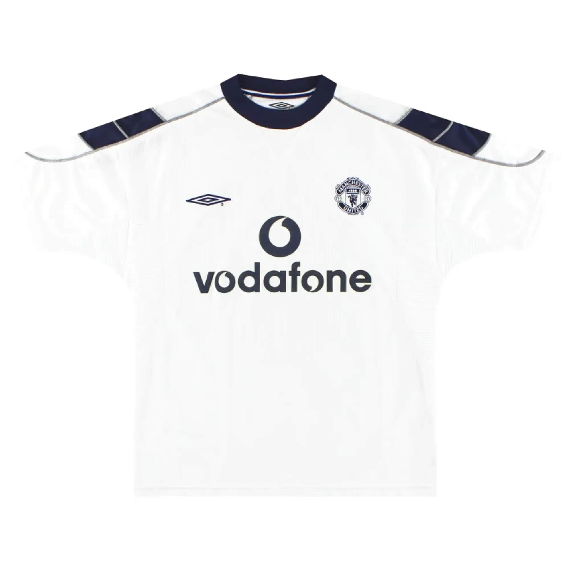 2000-01 Manchester United Umbro Away Shirt *Mint* Y - Manchester United / Mint / Youth