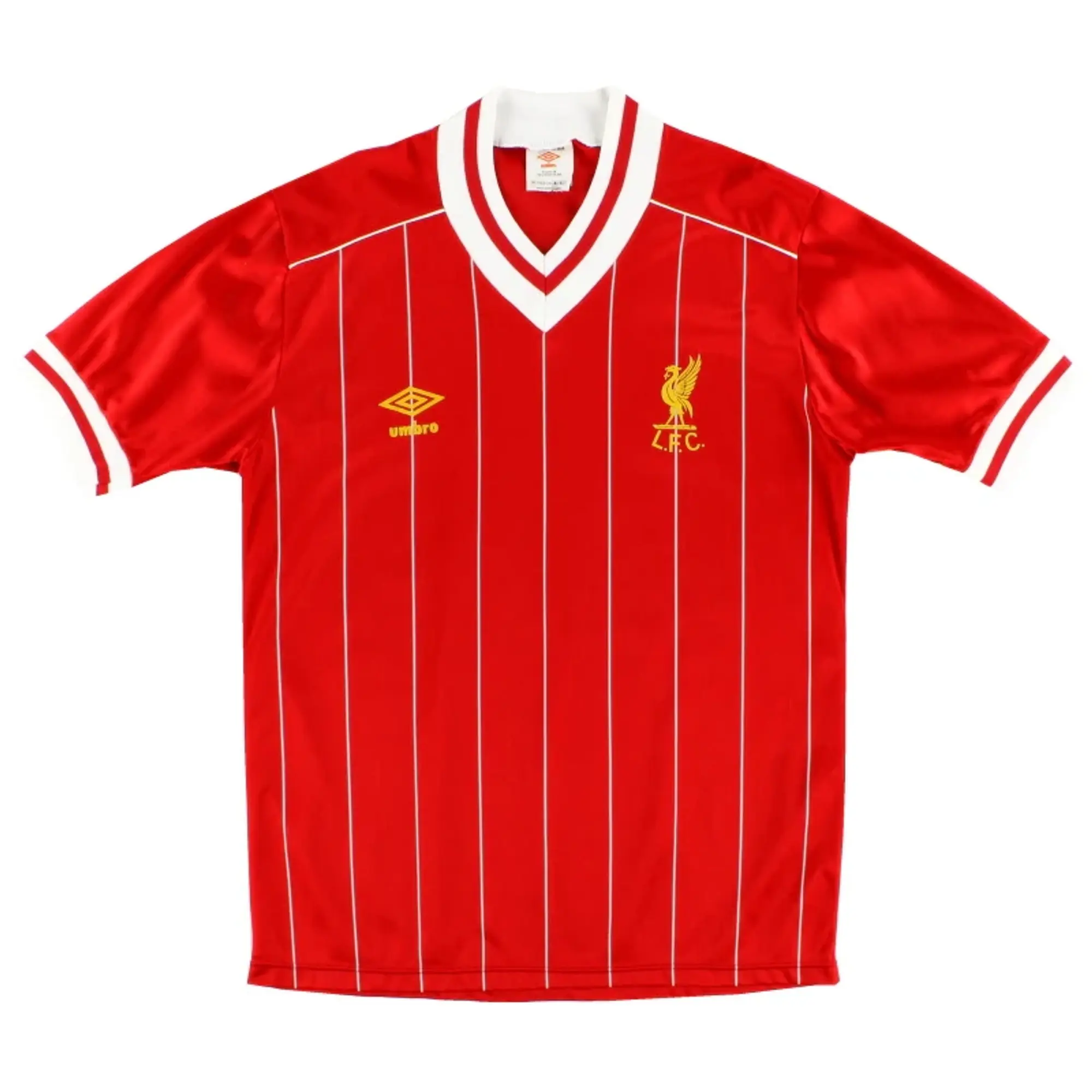 1982-85 Liverpool Umbro Home Shirt S - Liverpool / Excellent / Small