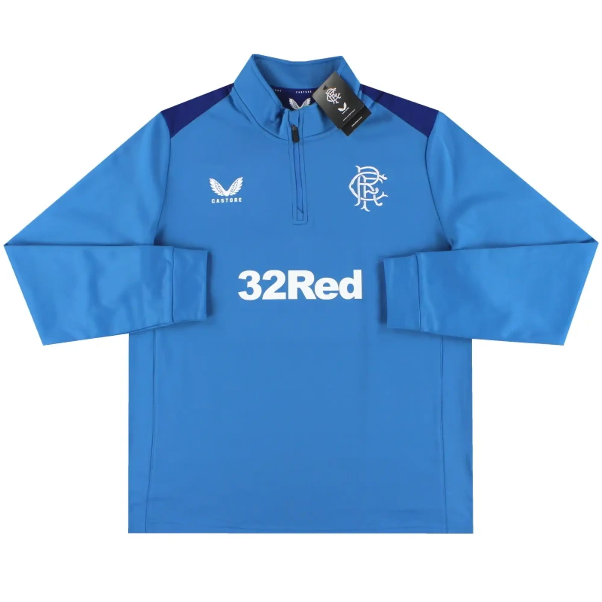 2023-24 Rangers Castore 1/4 Zip Training Fleece *BNIB* - Rangers / BNIB / XL