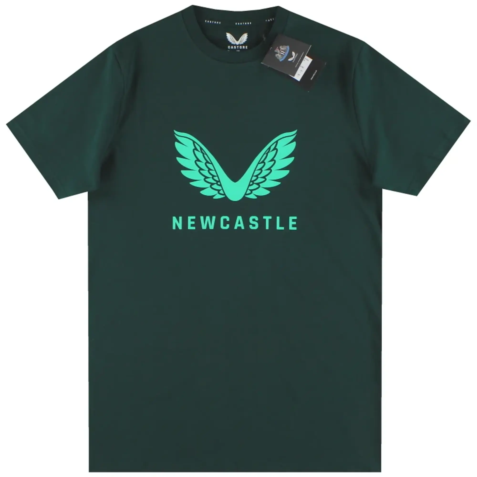 2023-24 Newcastle Castore Players Travel Logo Tee *BNIB* S - Newcastle United / BNIB / Small
