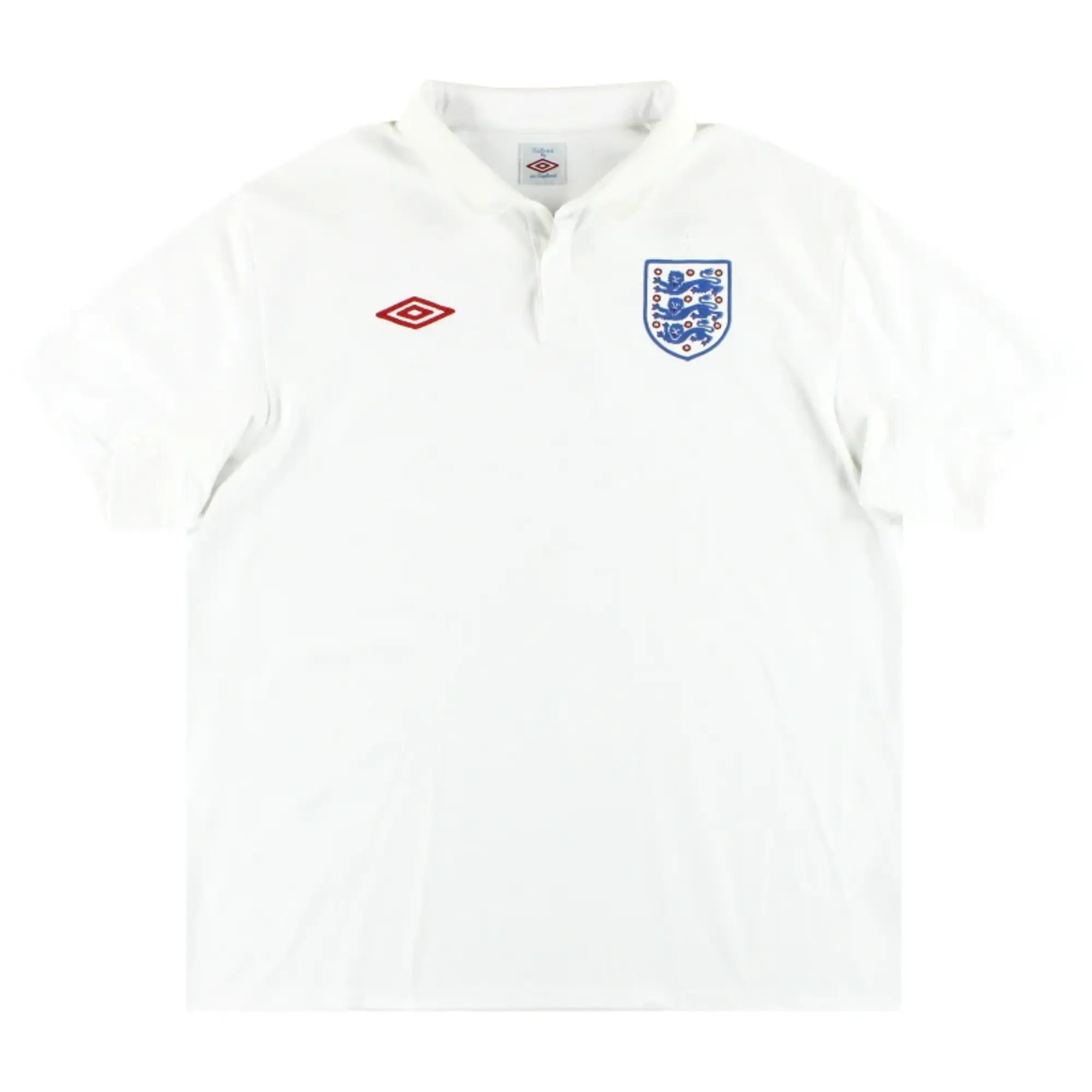 2009-10 England Umbro Home Shirt L - England / Excellent / Large
