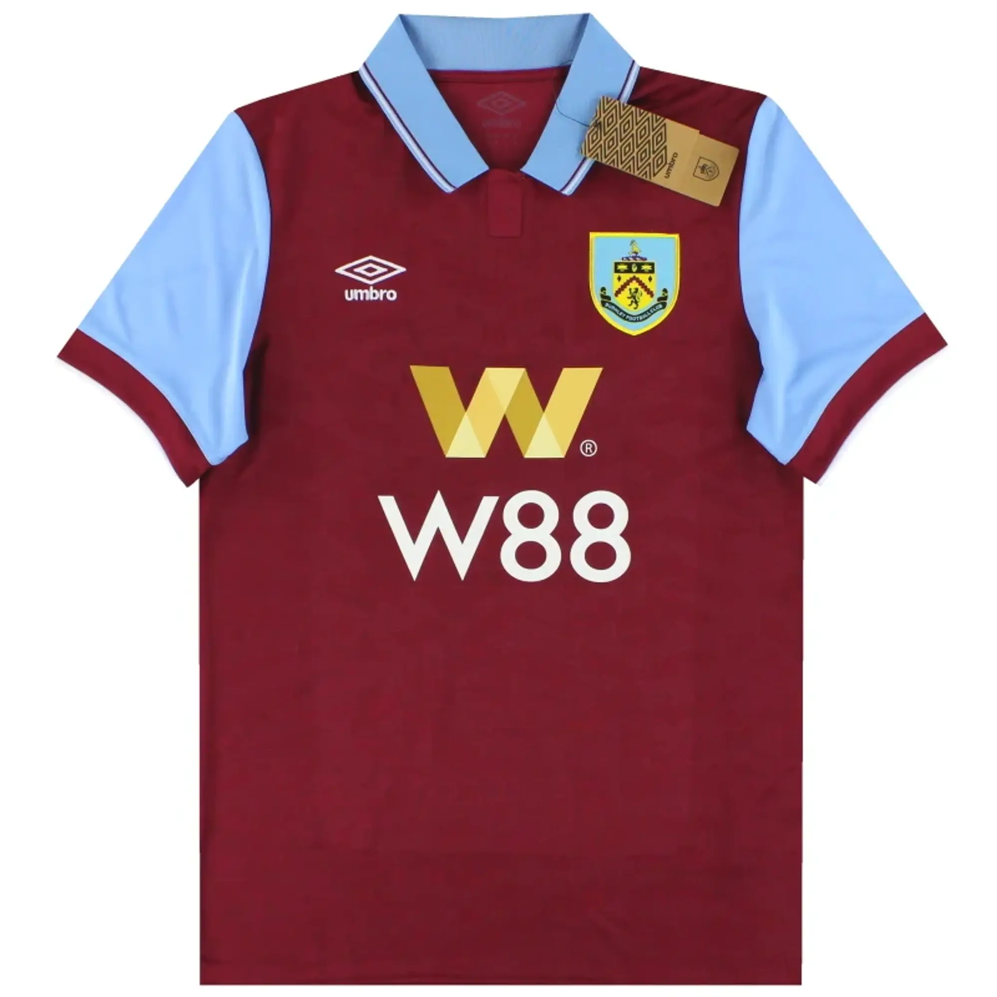 2023-24 Burnley Umbro Home Shirt *BNIB* - Burnley / BNIB / Small