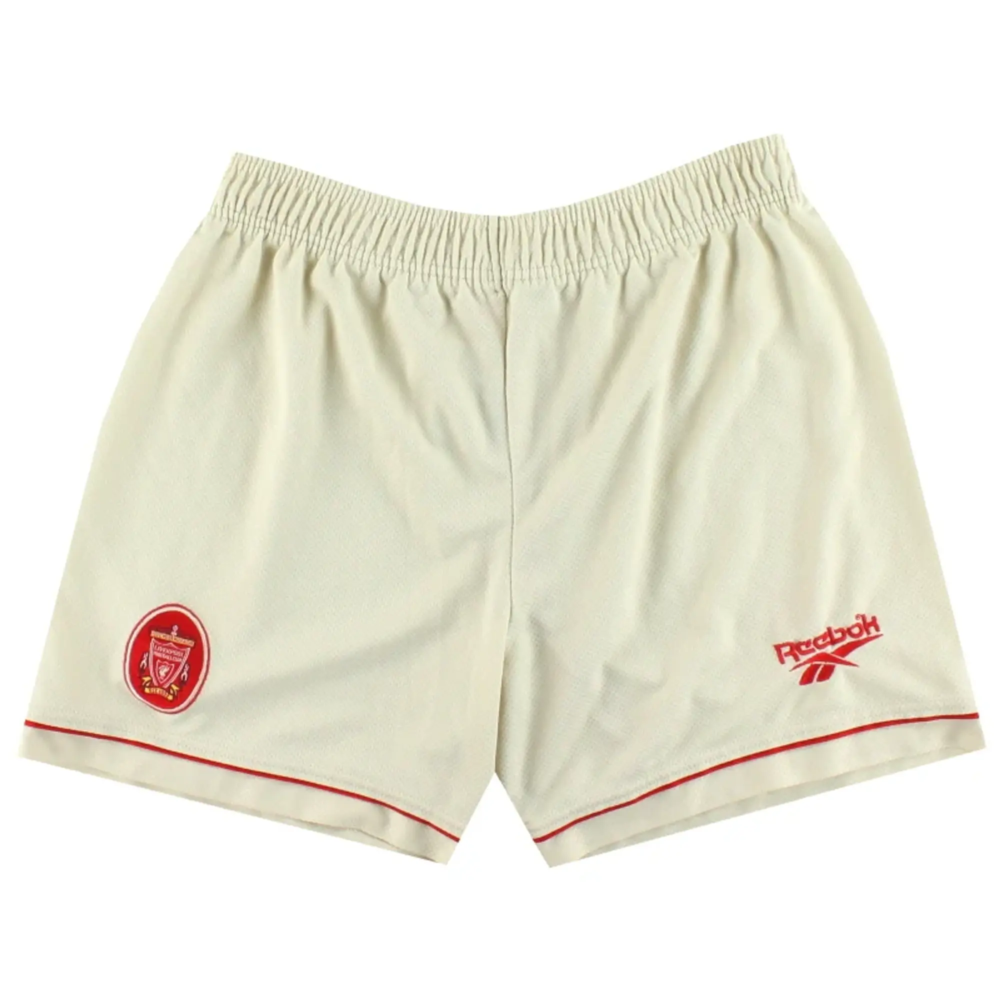 1996-97 Liverpool Reebok Away Shorts S - Liverpool / Excellent / Small