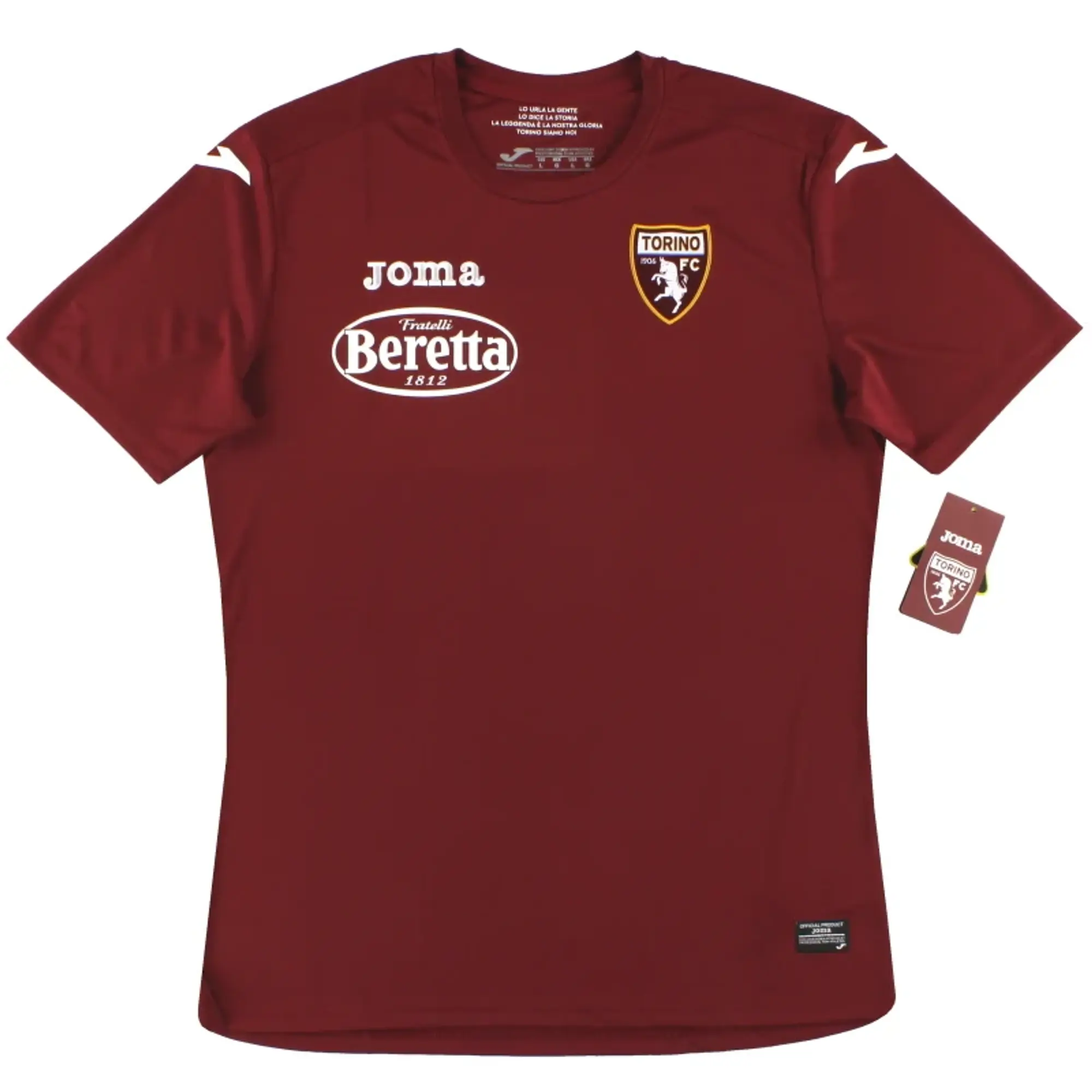 2019-20 Torino Joma Home Shirt *BNIB* - Other Italian Clubs / BNIB / Small