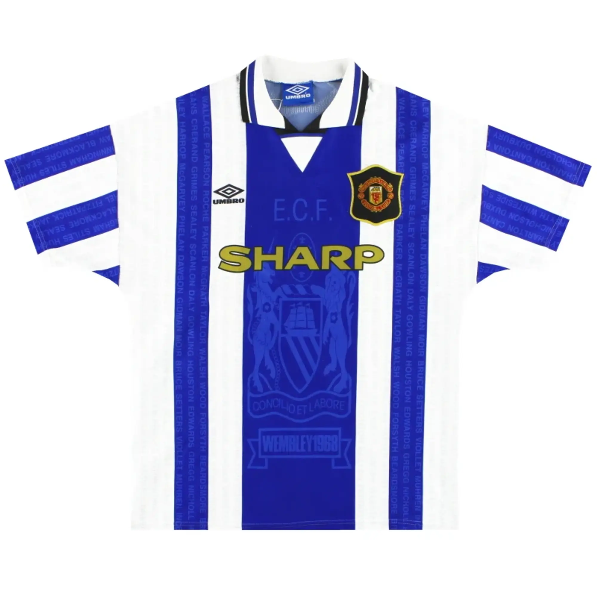 1994-96 Manchester United Umbro Third Shirt M - Manchester United / Good / Medium