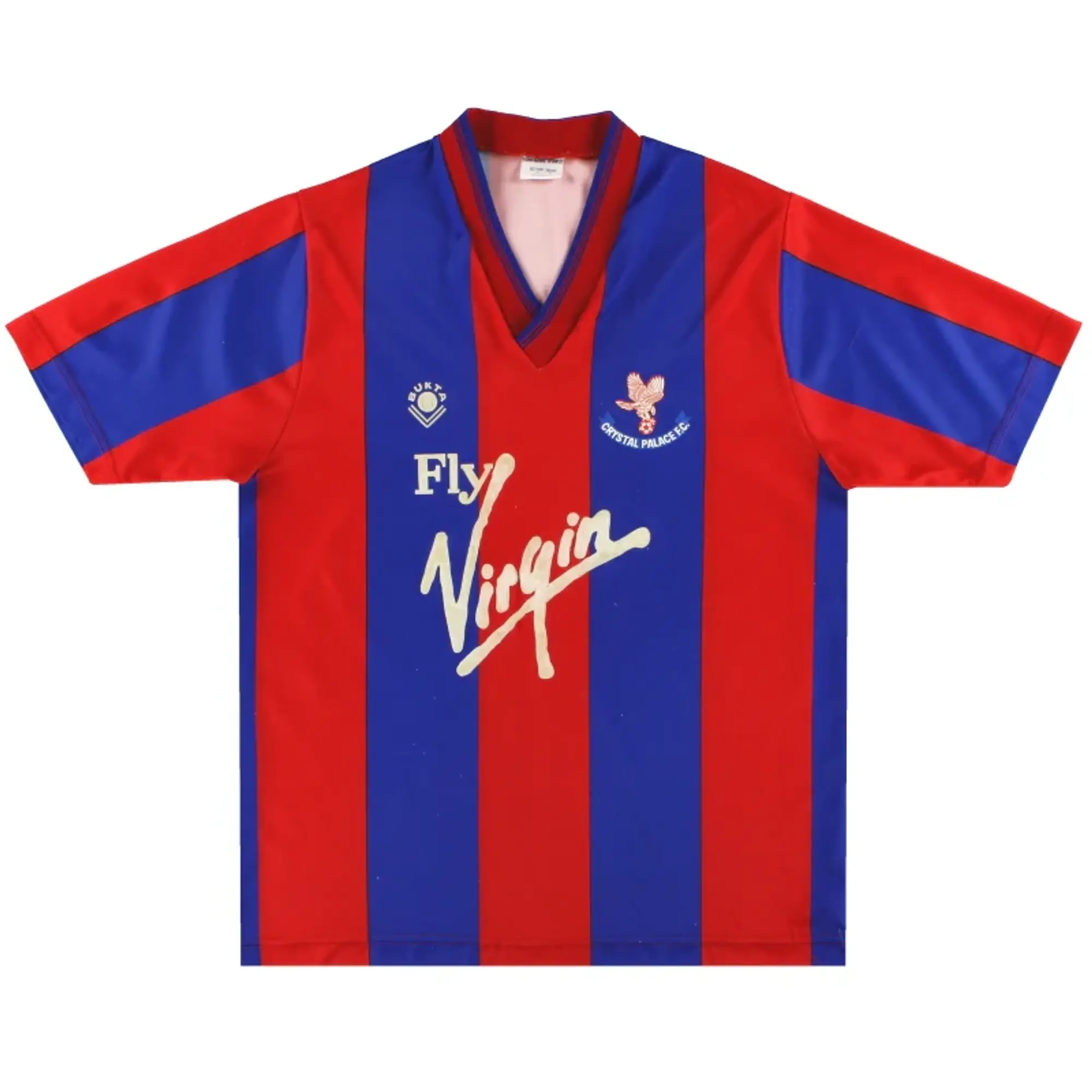 1988-90 Crystal Palace Bukta Home Shirt M - Crystal Palace / Very Good / Medium