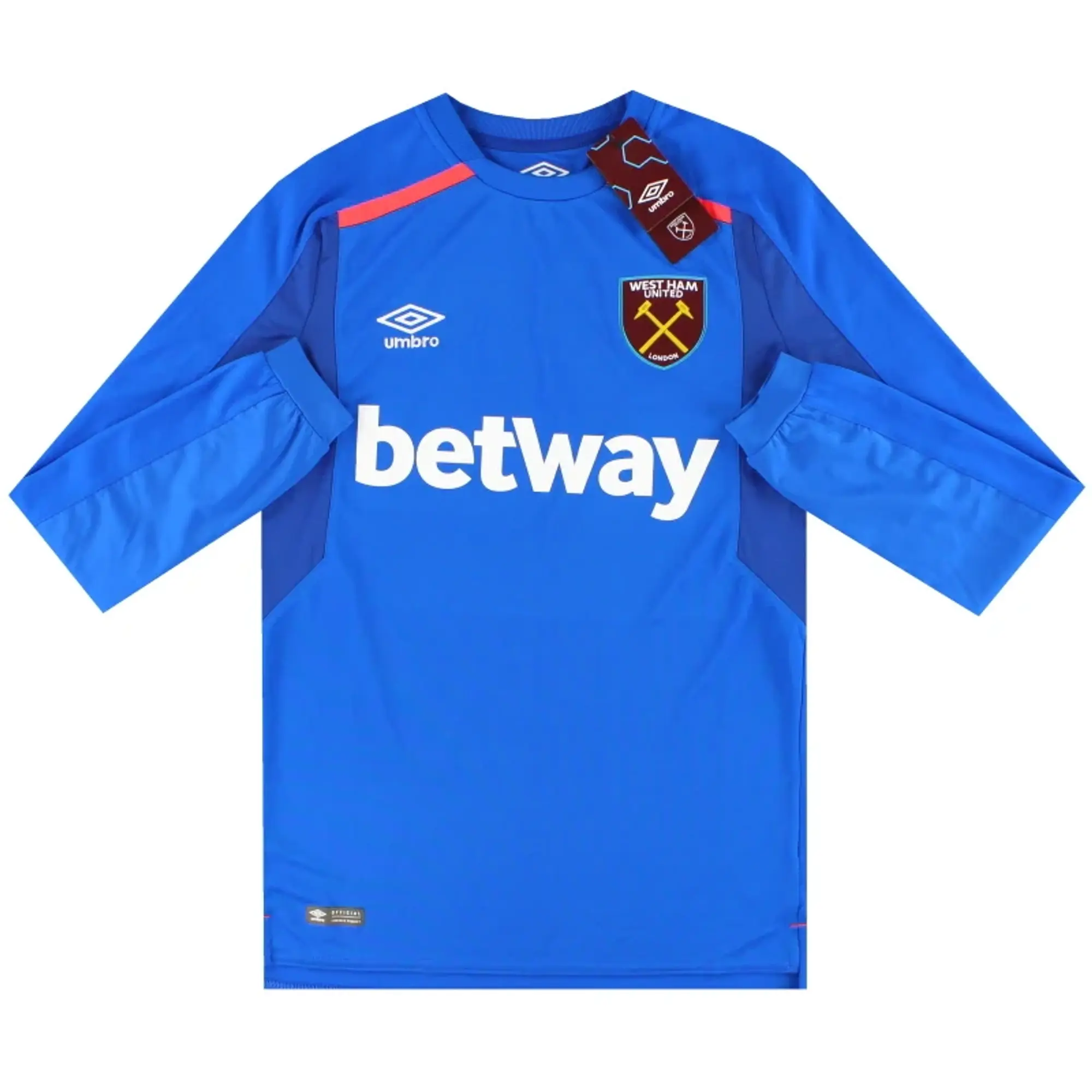 2017-18 West Ham Umbro Goalkeeper Shirt *w/tags* S - West Ham / w/tags / Small
