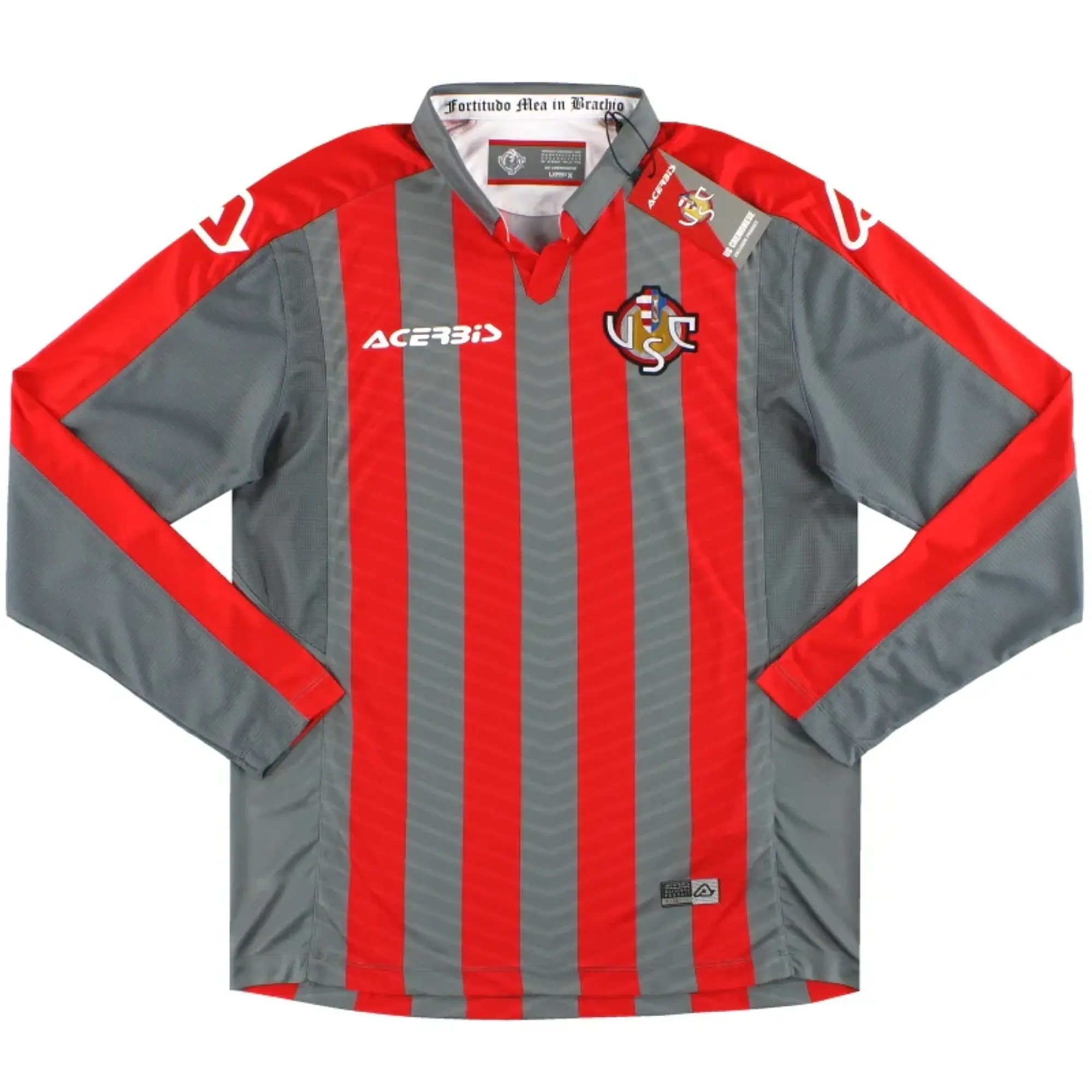 2020-21 Cremonese Acerbis Home Shirt L/S *BNIB* XS - Other Italian Clubs / BNIB / XS