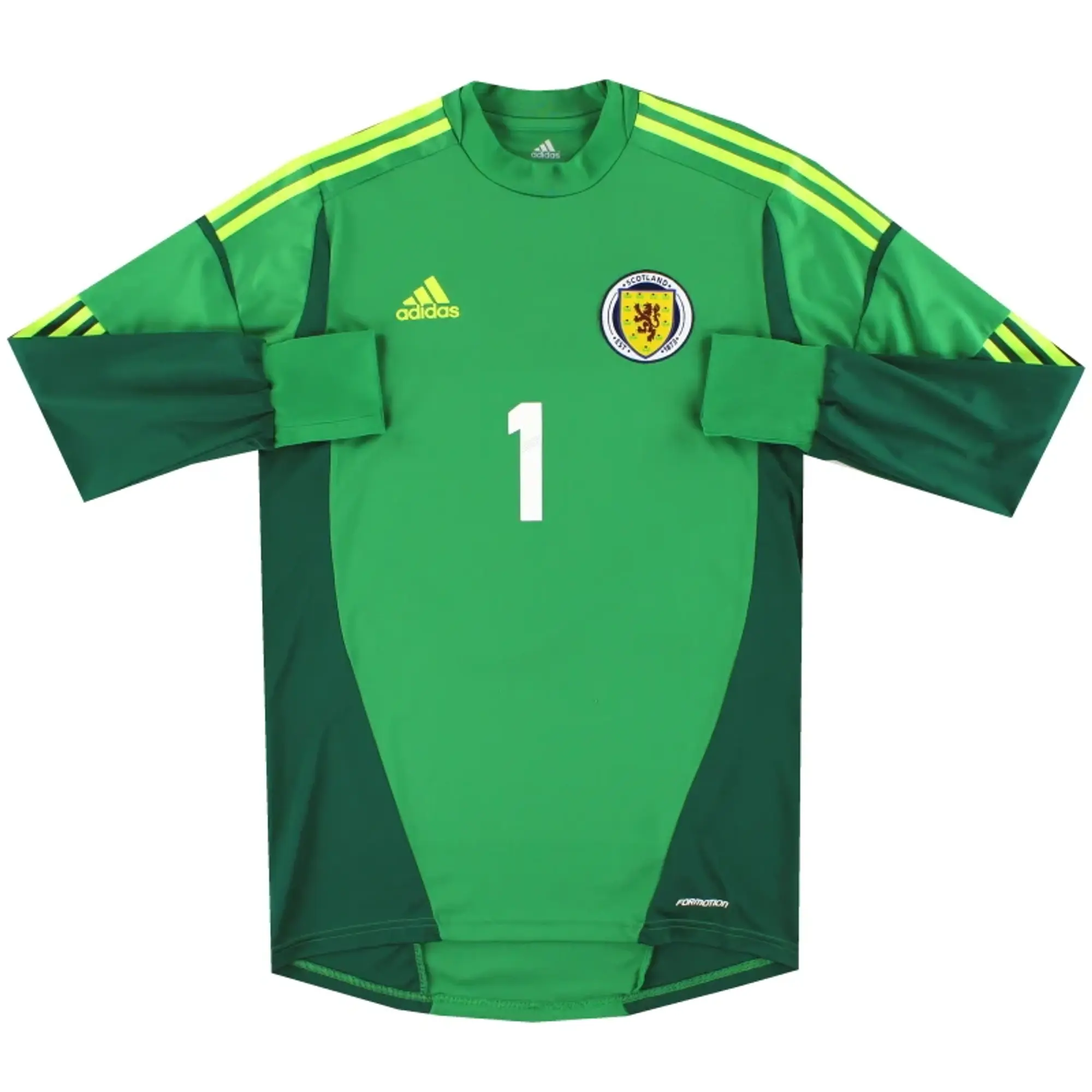 2011-13 Scotland adidas Player Issue Home Shirt *As New* - Scotland / Medium / 2