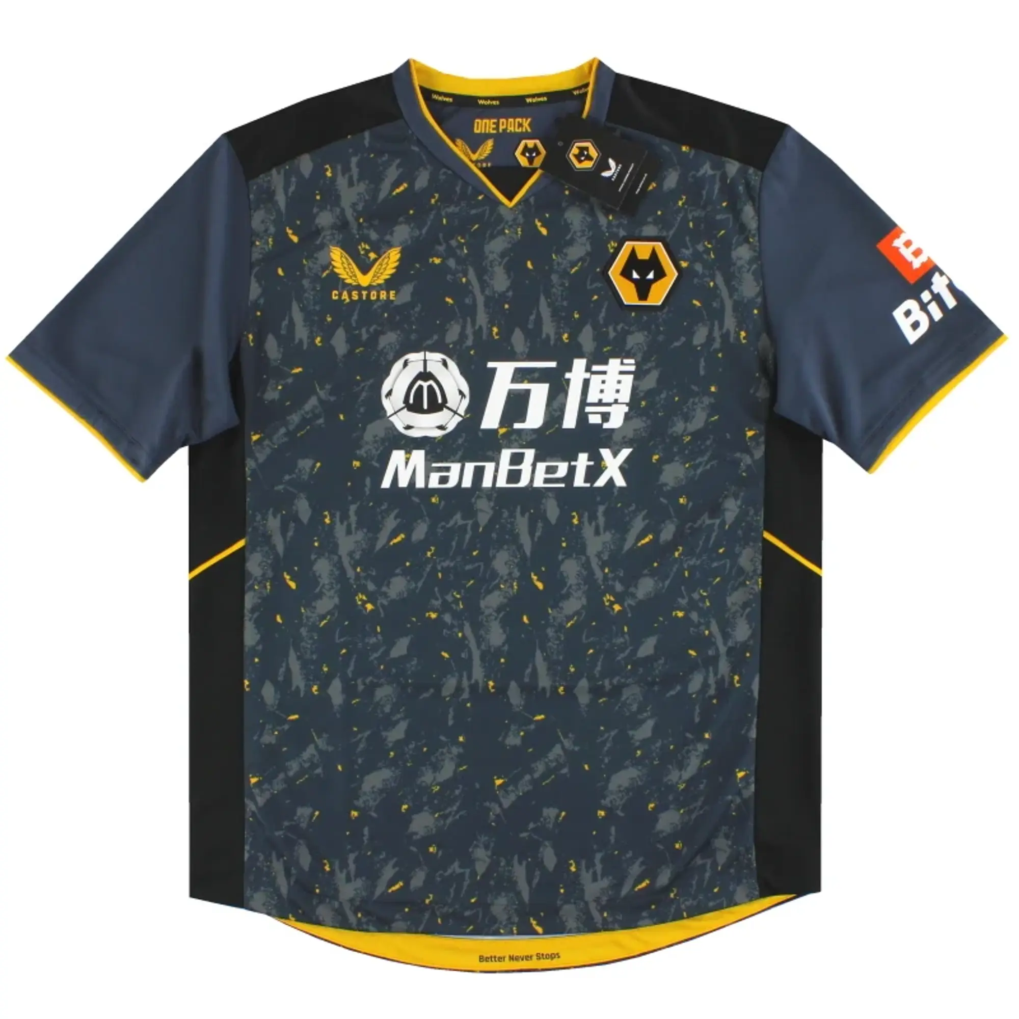 2021-22 Wolves Castore Away Shirt *BNIB* L - Wolves / BNIB / Large